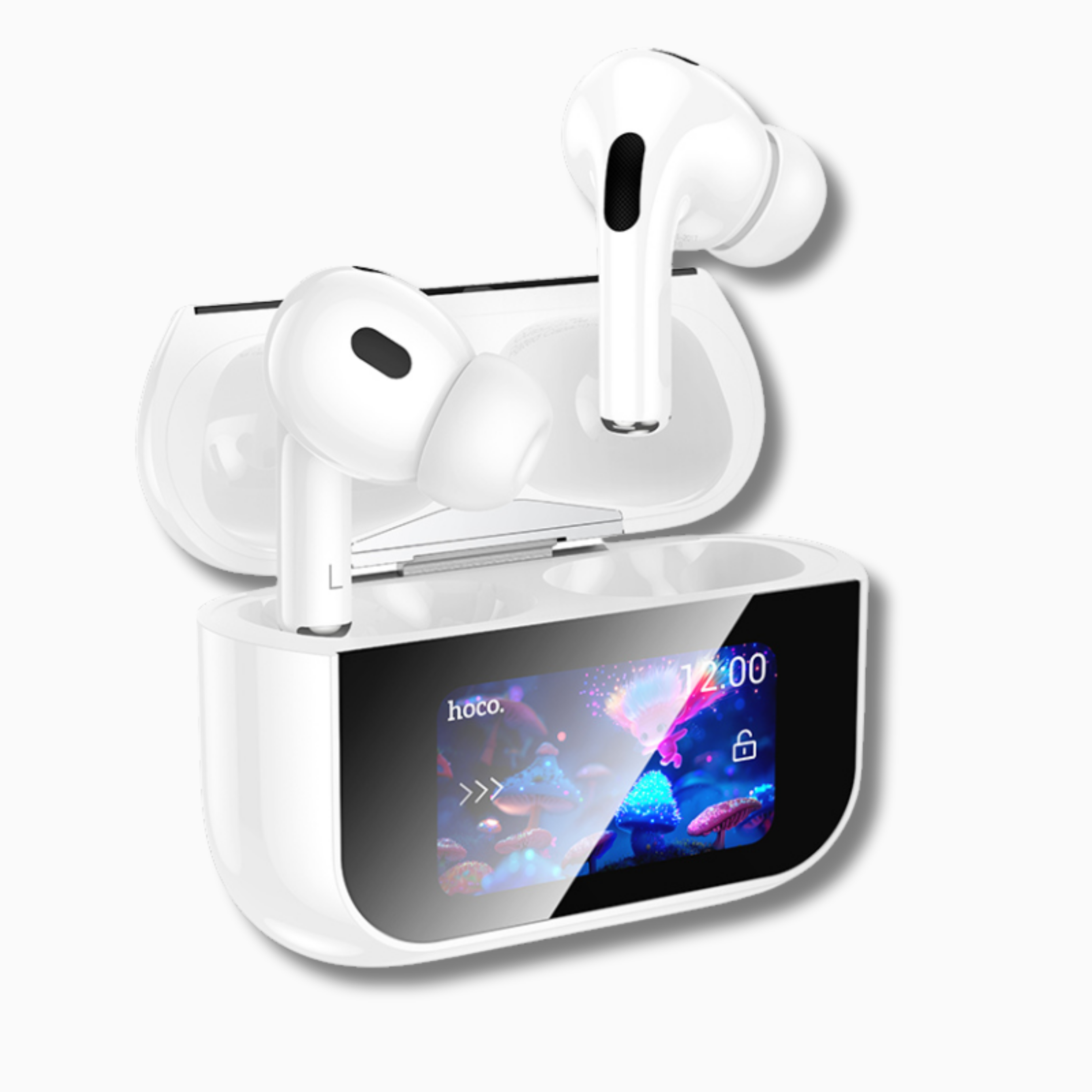 HOCO EW79 Bright True Wireless ANC Earbuds with Touch Screen Case | Bluetooth 5.4 | IBRELIA™ IBRELIA