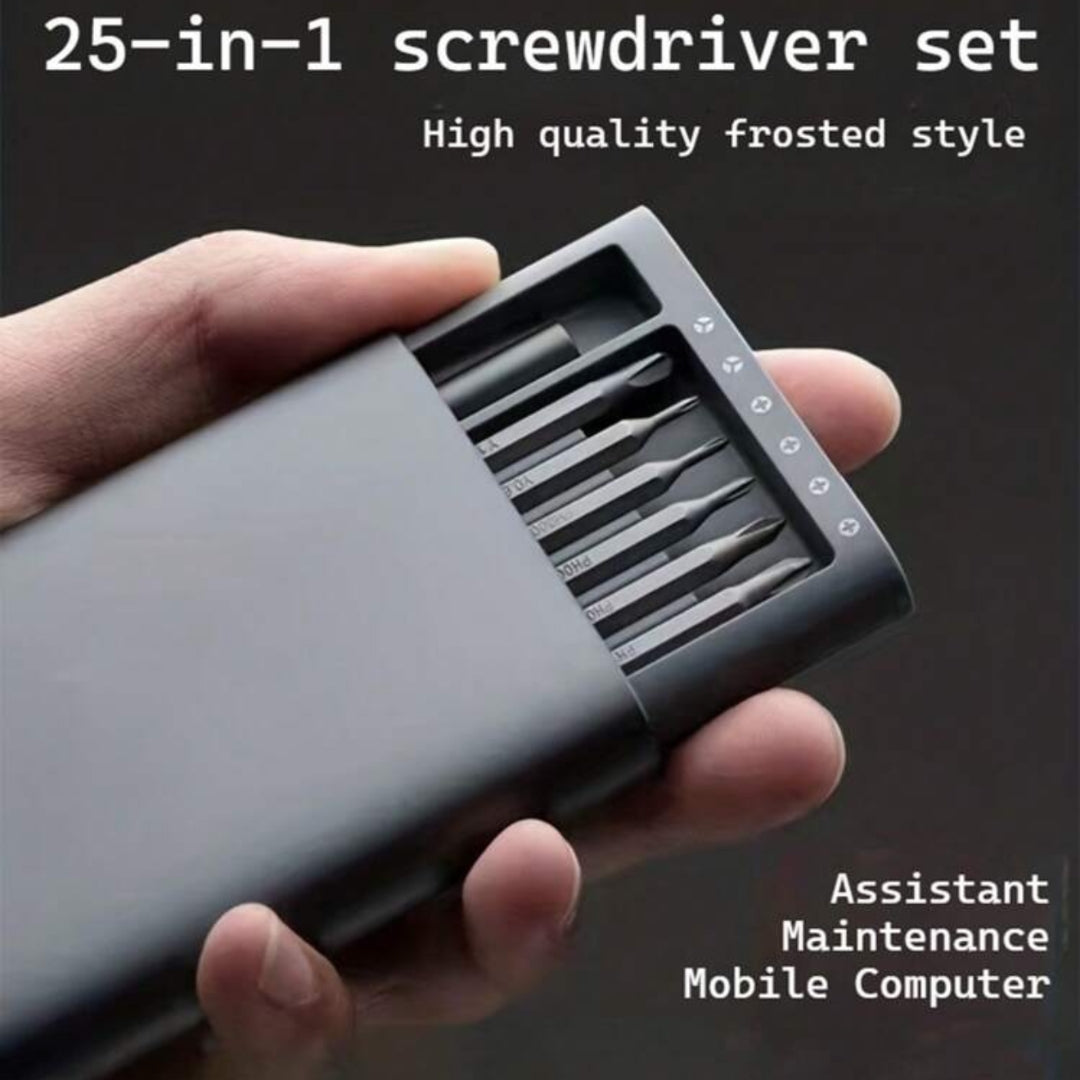 25-in-1 Precision Screwdriver Set – Compact Multi-Bit Repair Tool Kit IBRELIA