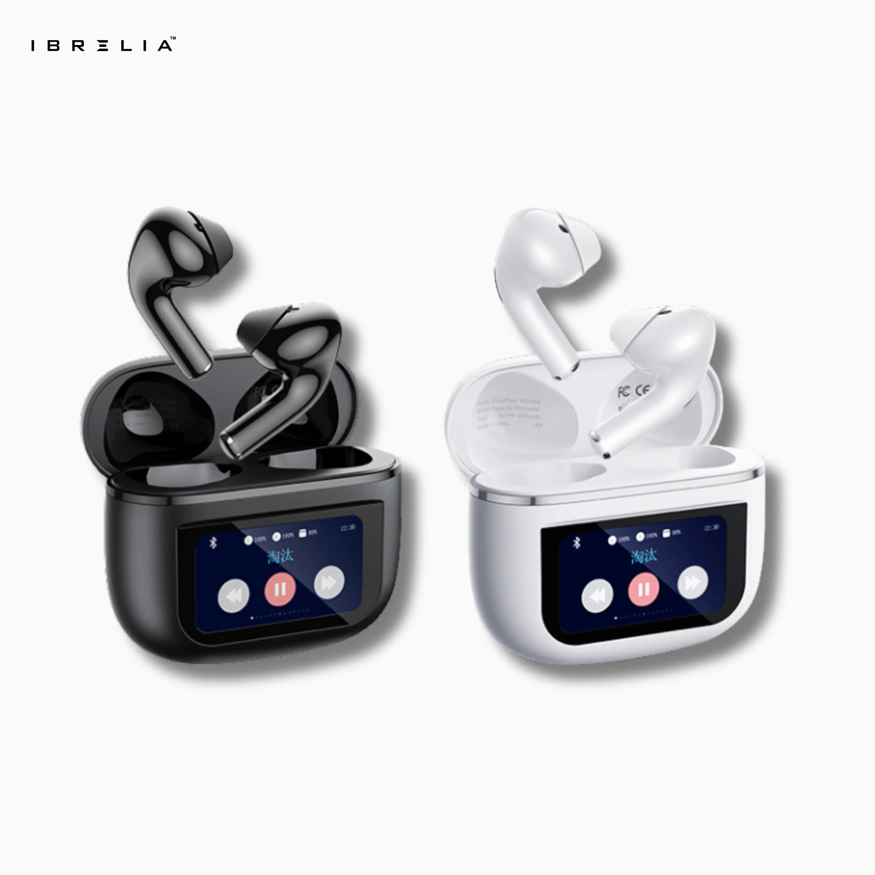 REMAX CozyPods W23N Touch Control Noise-Cancelling TWS Earbuds | LED Touch Screen Case | IBRELIA™ IBRELIA