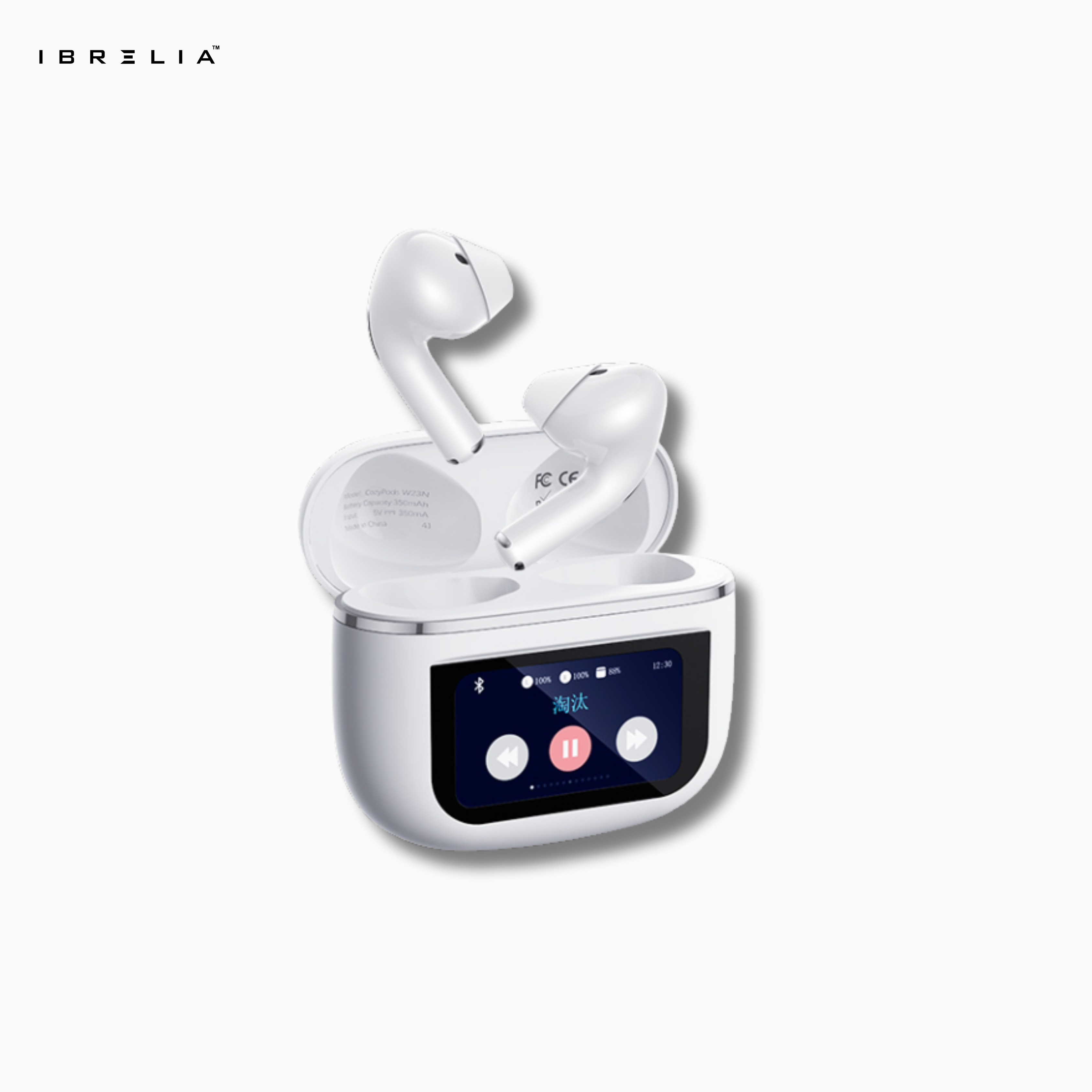 REMAX CozyPods W23N Touch Control Noise-Cancelling TWS Earbuds | LED Touch Screen Case | IBRELIA™