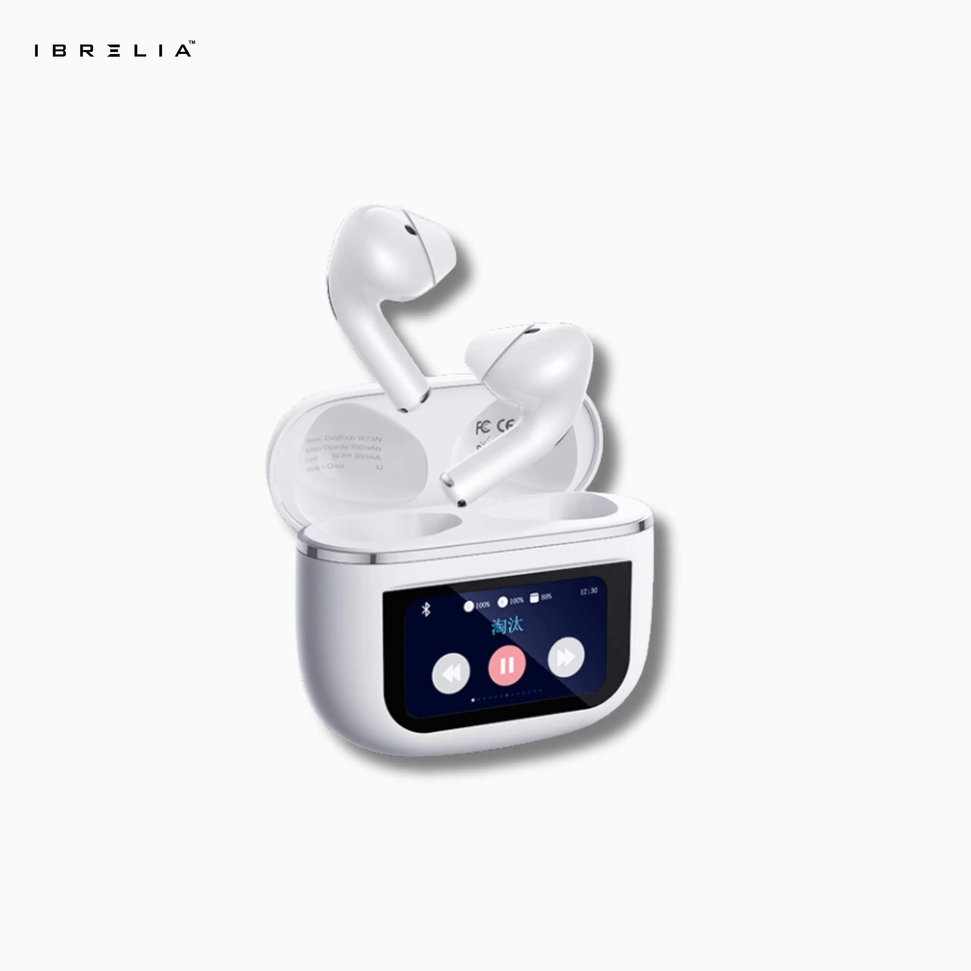 REMAX CozyPods W23N Touch Control Noise-Cancelling TWS Earbuds | LED Touch Screen Case | IBRELIA™ IBRELIA