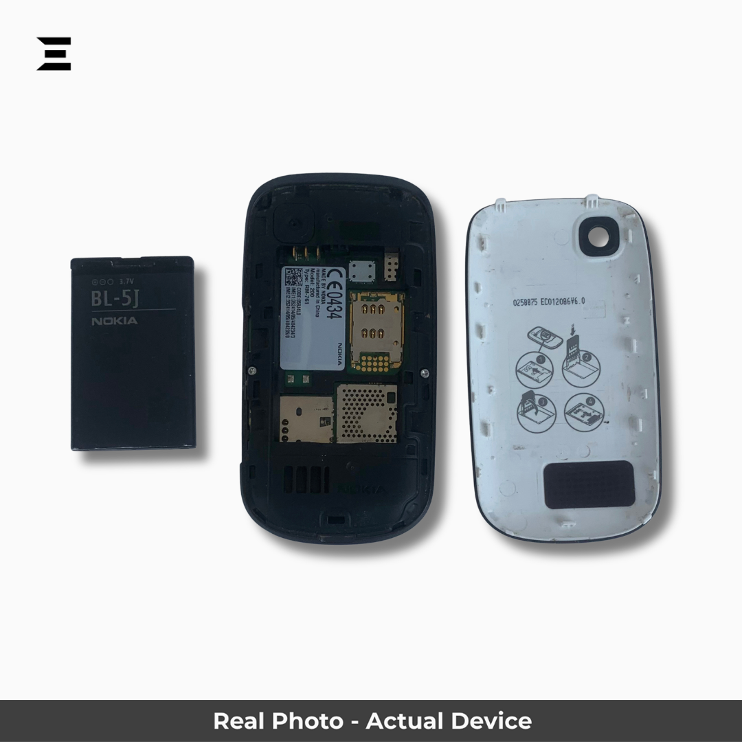 Nokia Asha 200 | Black | Pre-Owned | Grade A | PTA Approved