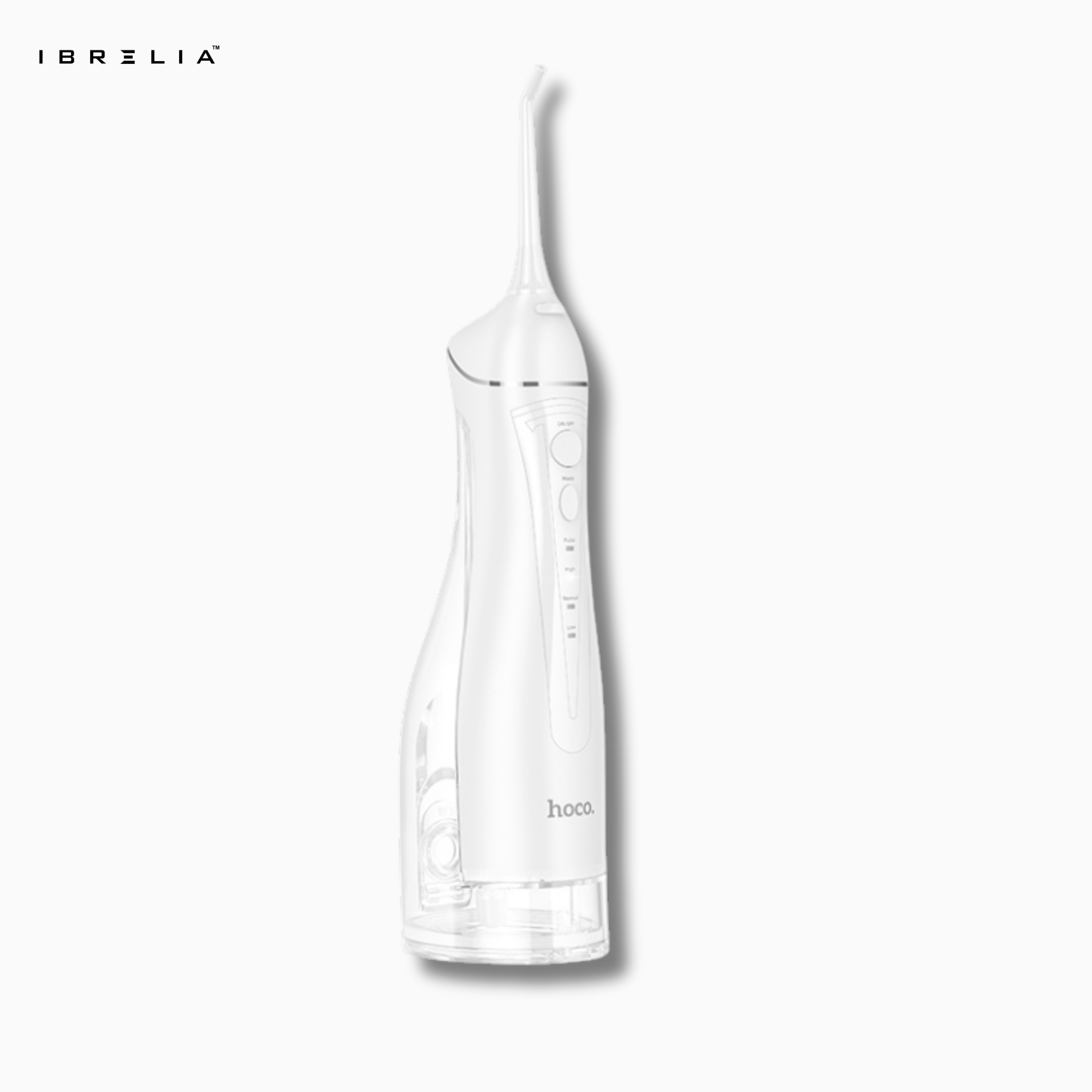 HOCO HP63 Electric Oral Irrigator | 300ML Water Tank | 1200–1400 RPM Strong Pulse | IPX7 Waterproof | IBRELIA™ IBRELIA