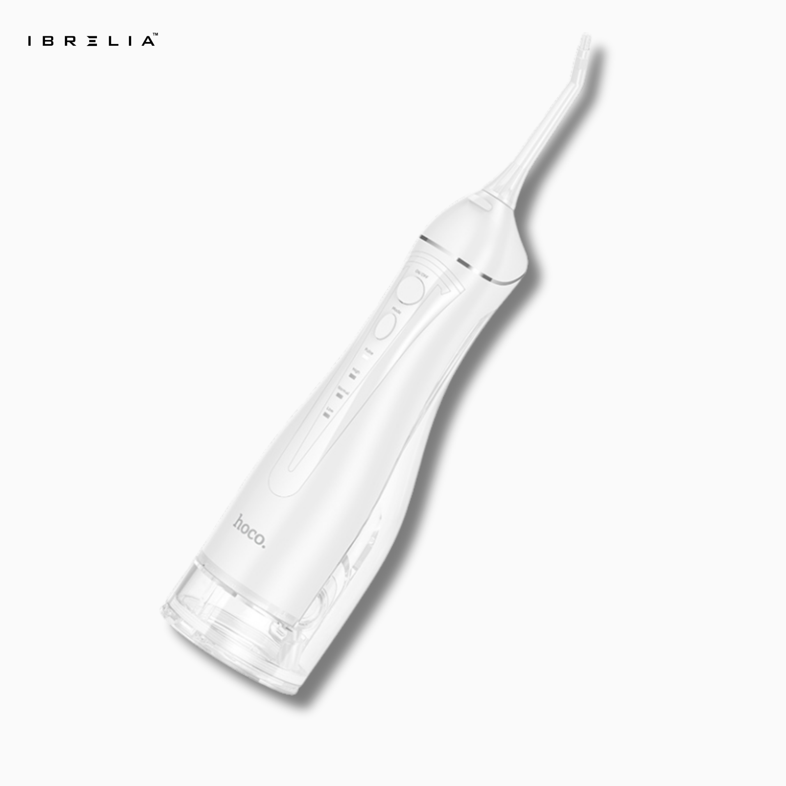 HOCO HP63 Electric Oral Irrigator | 300ML Water Tank | 1200–1400 RPM Strong Pulse | IPX7 Waterproof | IBRELIA™ IBRELIA