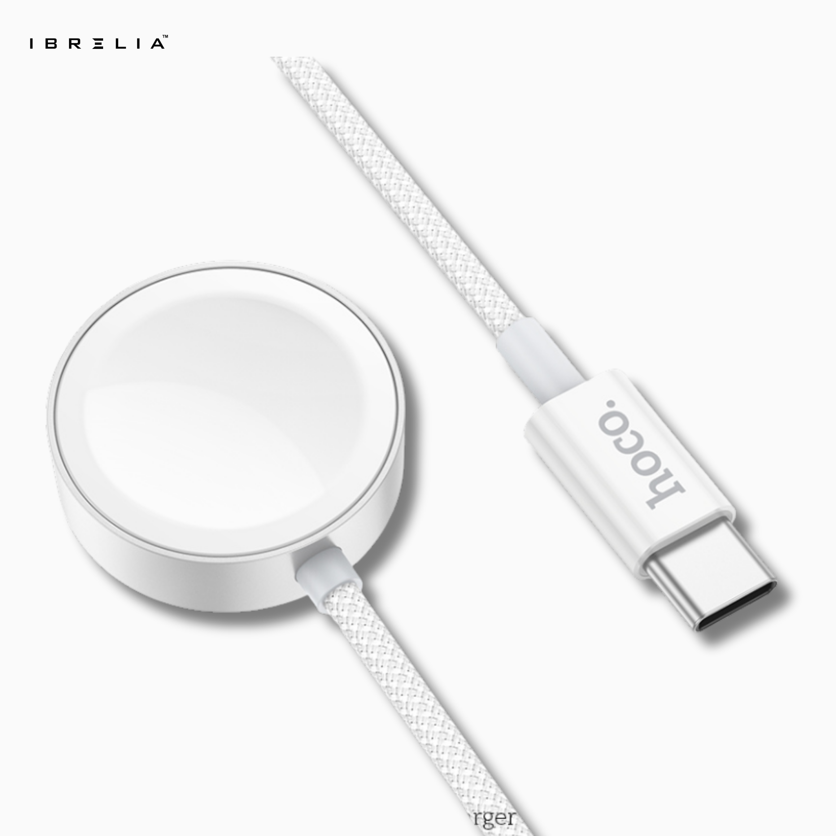 HOCO Magnetic Wireless Watch Charger CW59 – Apple Watch Fast Charging (1–9, SE/SE2, Ultra/Ultra 2) | IBRELIA