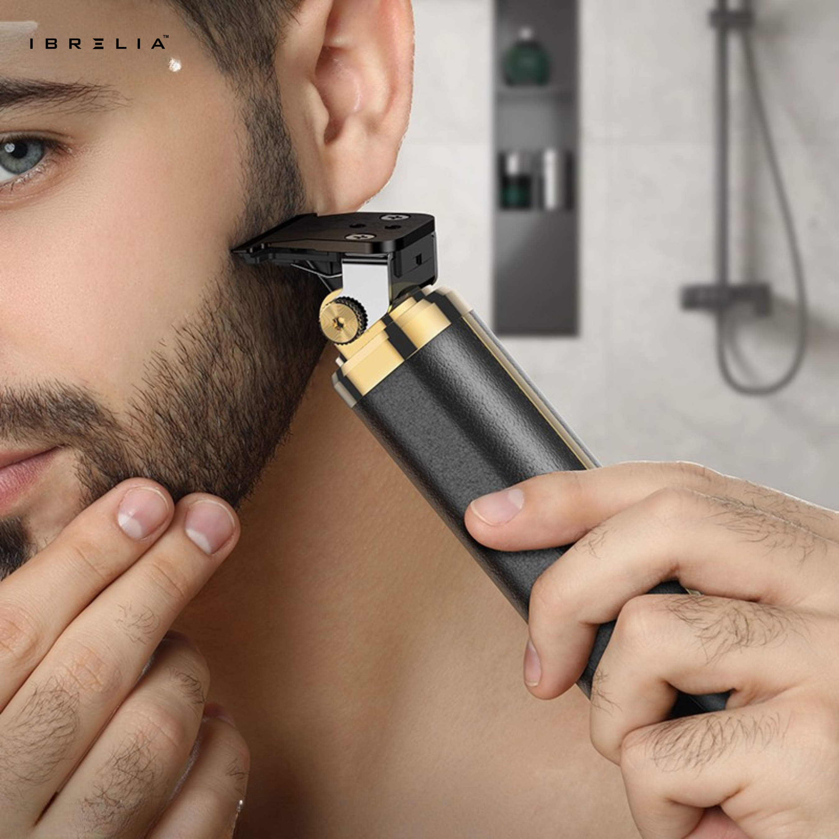 HOCO HP22 Retro Engraving Electric Hair Clipper | Adjustable Blade Angle | 7000 RPM Motor | IBRELIA™