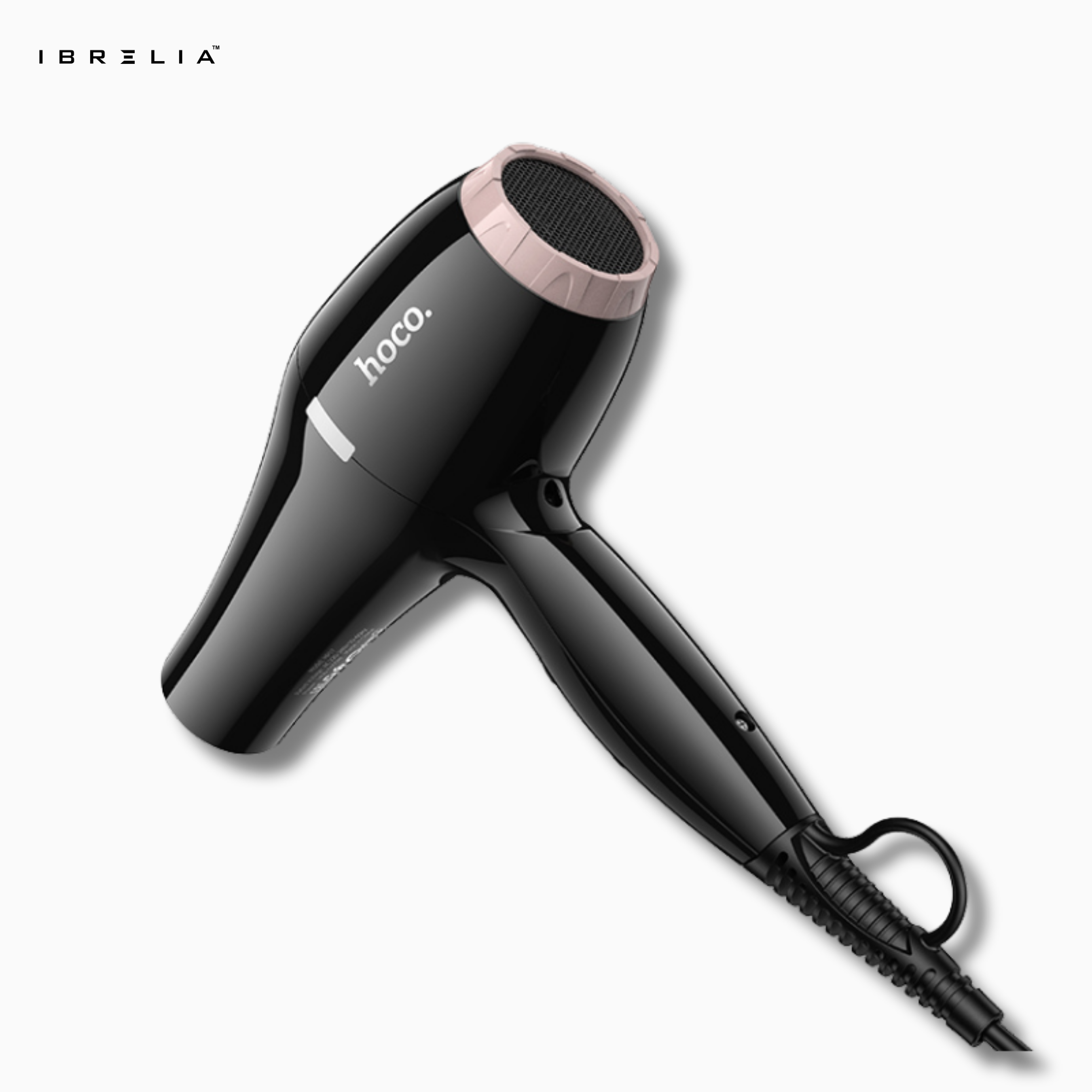 HOCO HP17 Professional Hot & Cold Air Hair Dryer | 1650W Powerful Motor | 3 Heat Modes & 2 Speed Settings | IBRELIA™ IBRELIA