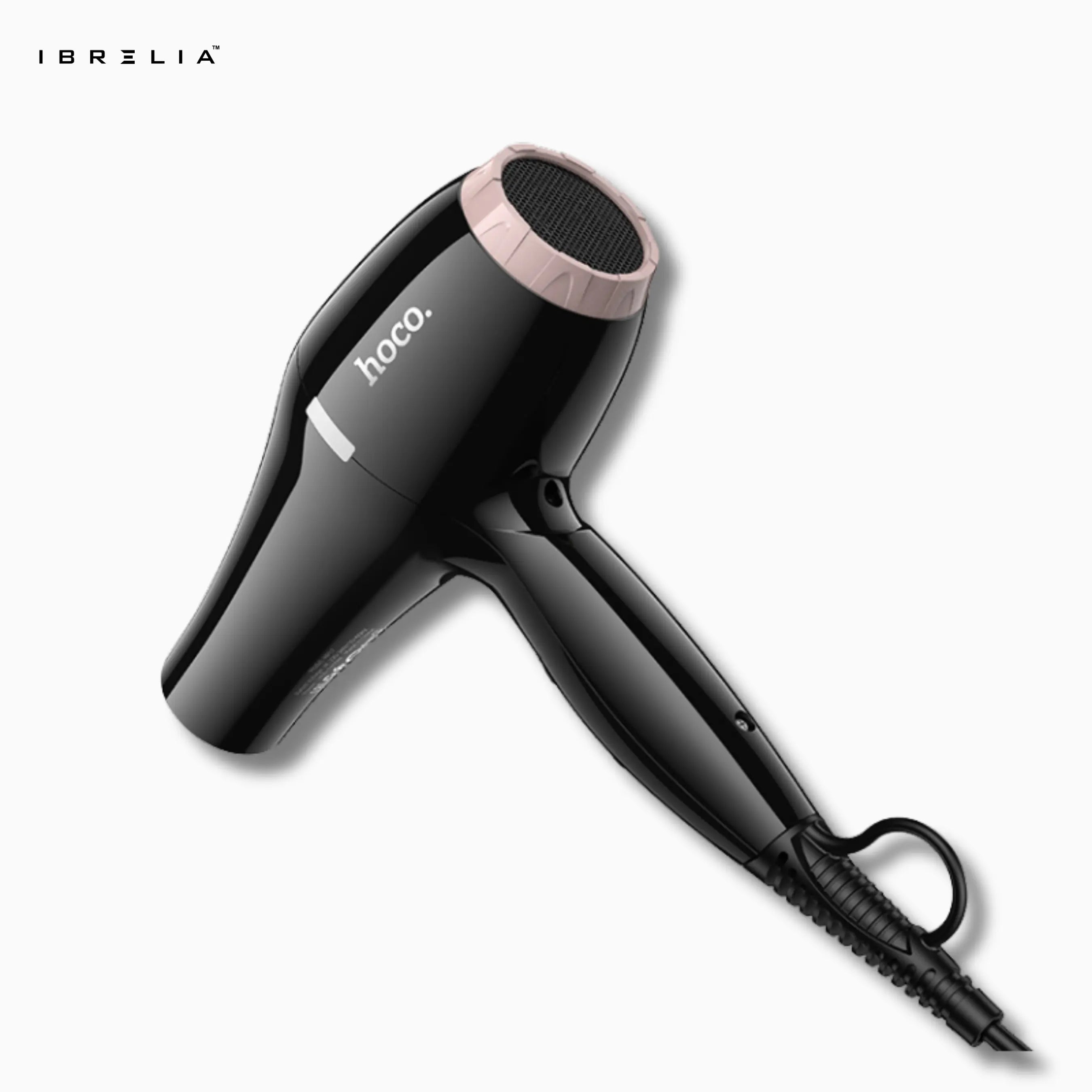 HOCO HP17 Professional Hot & Cold Air Hair Dryer | 1650W Powerful Motor | 3 Heat Modes & 2 Speed Settings | IBRELIA™ IBRELIA