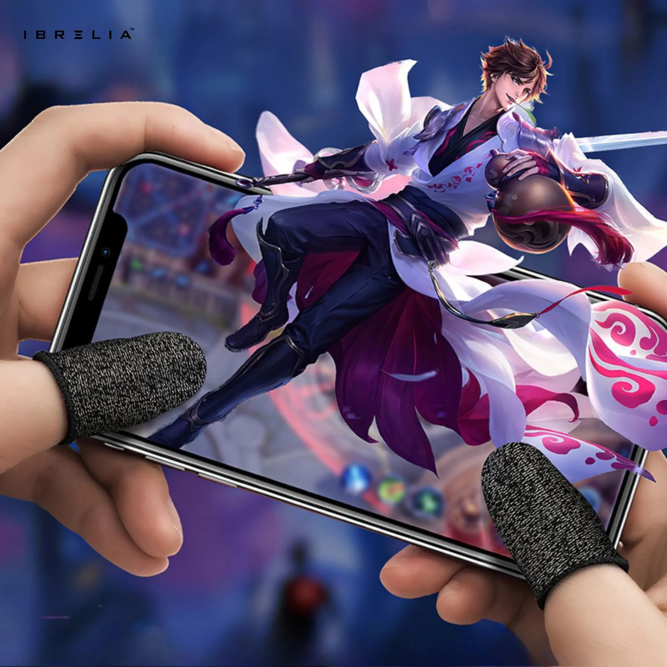 HOCO GM4 Mobile Gaming Finger Sleeves – High Precision & Sweat-Proof | IBRELIA™ IBRELIA