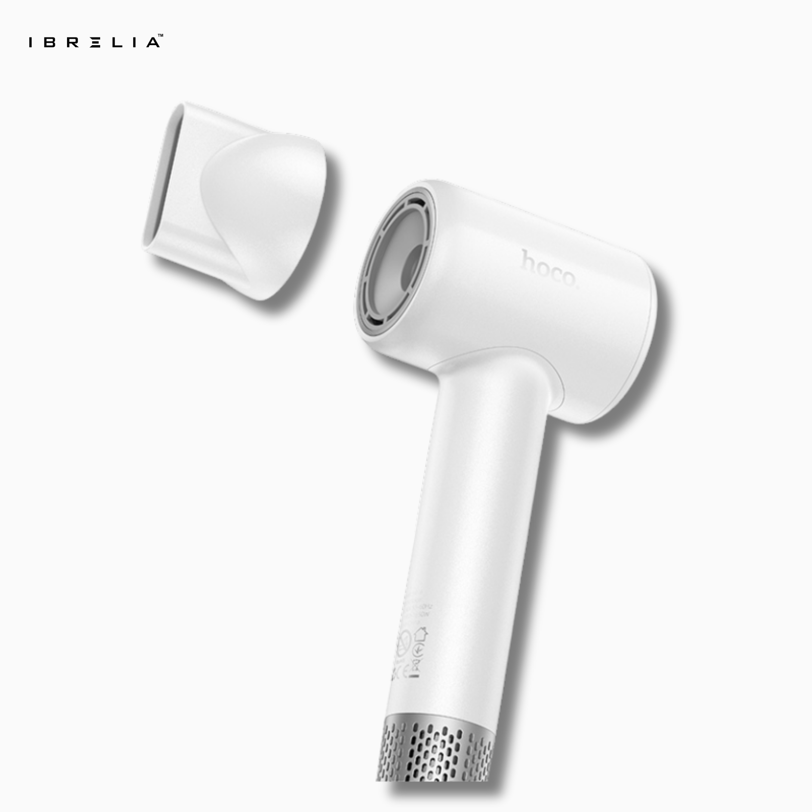 HOCO HP16 High-Speed Hair Dryer | 110,000 RPM Motor | Temperature Indicator | IBRELIA™ IBRELIA