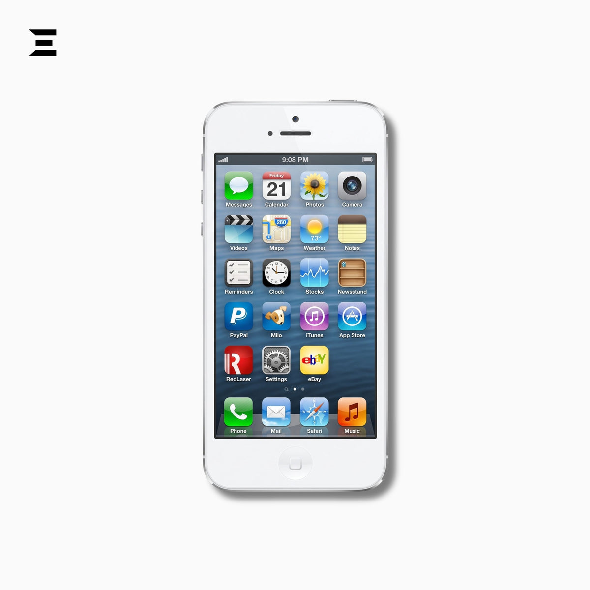 Apple iPhone 5 32GB White & Silver | Pre-Owned | Original Classic Apple iPhone | Phone Only – No Accessories