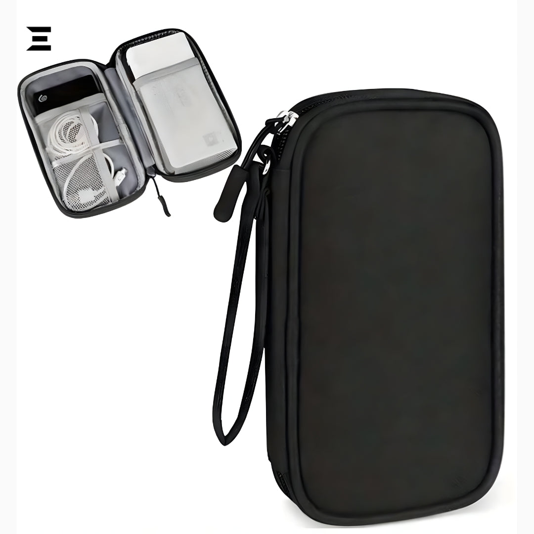 Portable Cable Organizer Pouch – Waterproof Travel Gadget Storage Bag IBRELIA