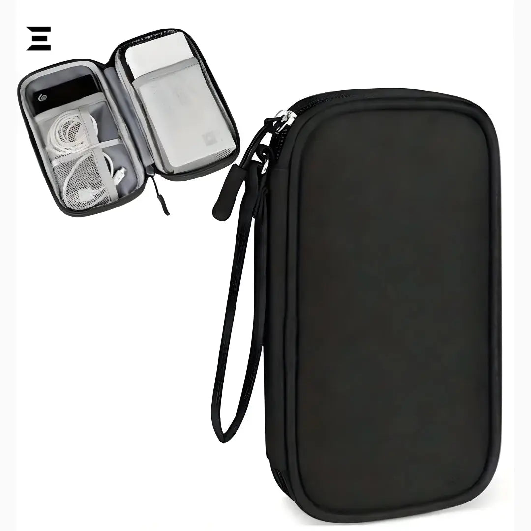 Portable Cable Organizer Pouch – Waterproof Travel Gadget Storage Bag IBRELIA