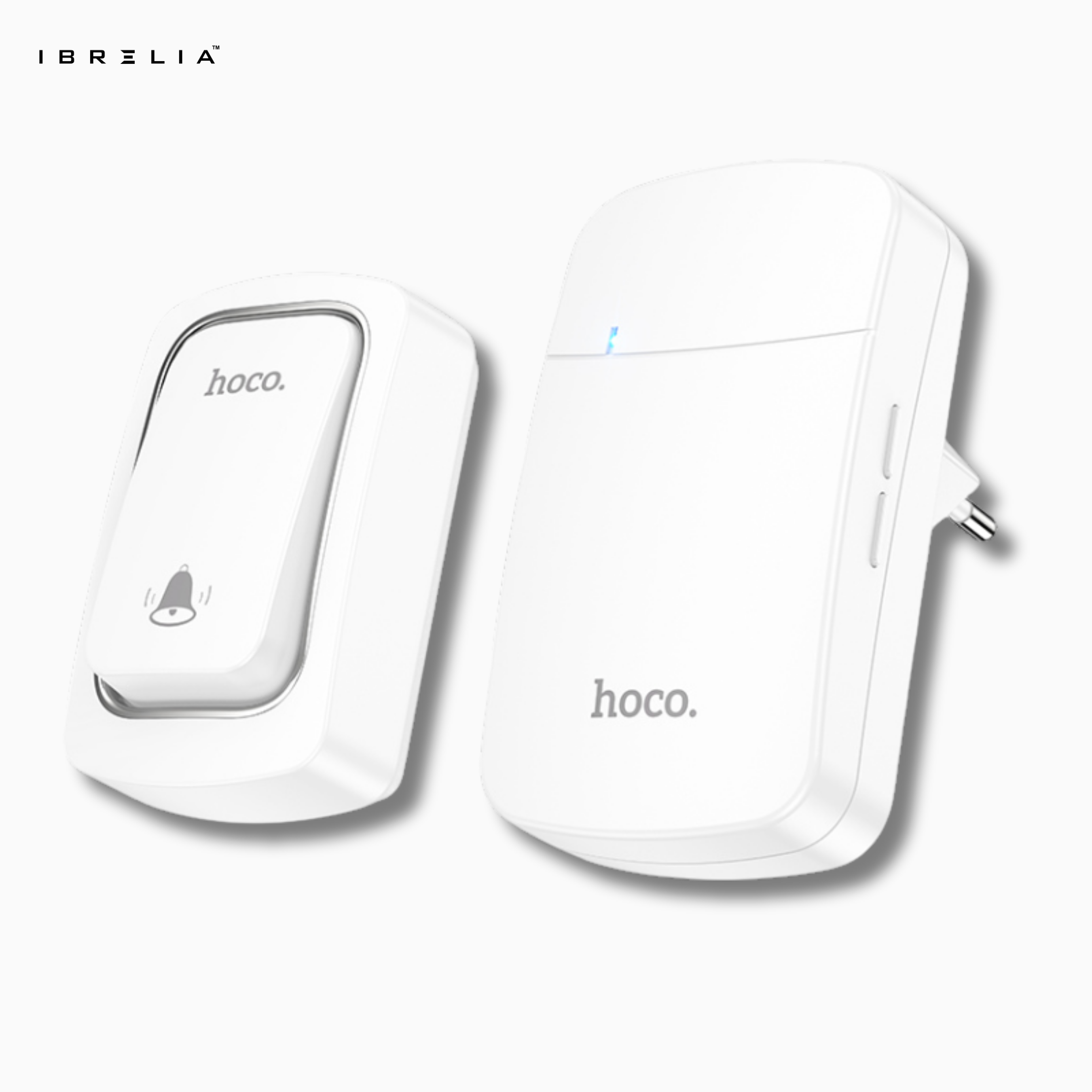 HOCO HI26 Self-Powered Wireless Doorbell Set – Battery-Free Smart Doorbell | IBRELIA™ IBRELIA