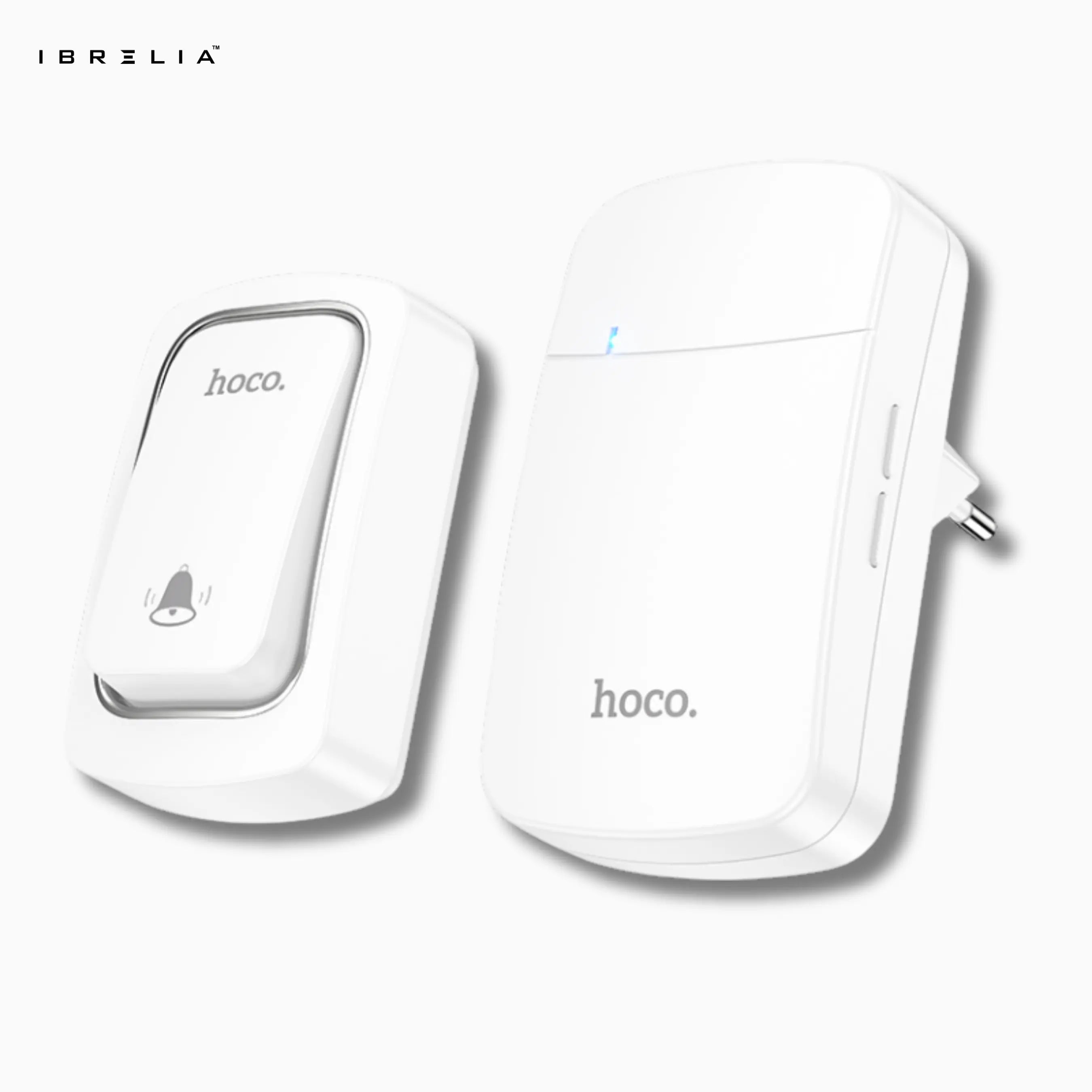 HOCO HI26 Self-Powered Wireless Doorbell Set – Battery-Free Smart Doorbell | IBRELIA™ IBRELIA