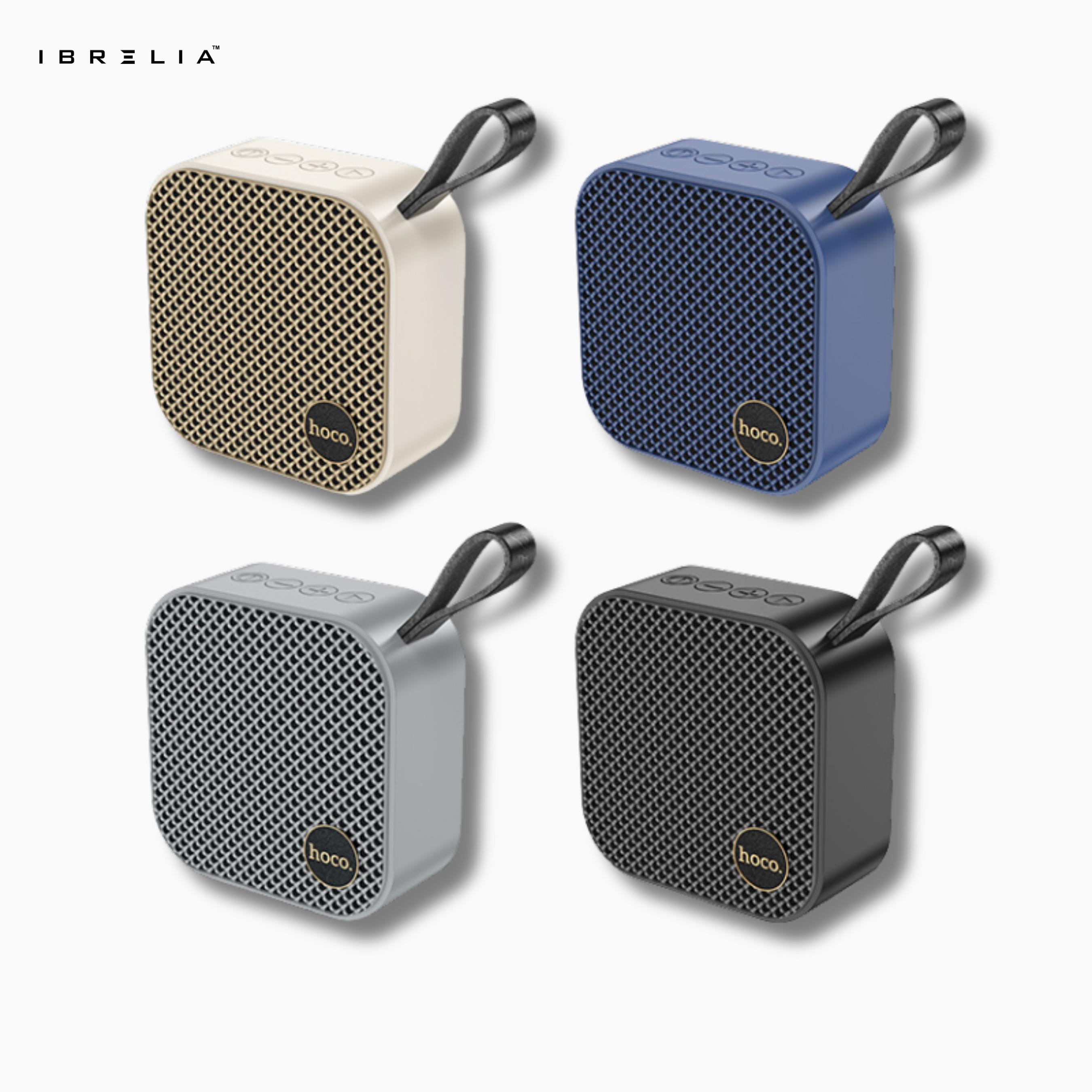 HOCO HC22 Auspicious Mini BT Speaker | TWS Wireless Stereo | 5W Powerful Sound | 4-Hour Playtime | IBRELIA™