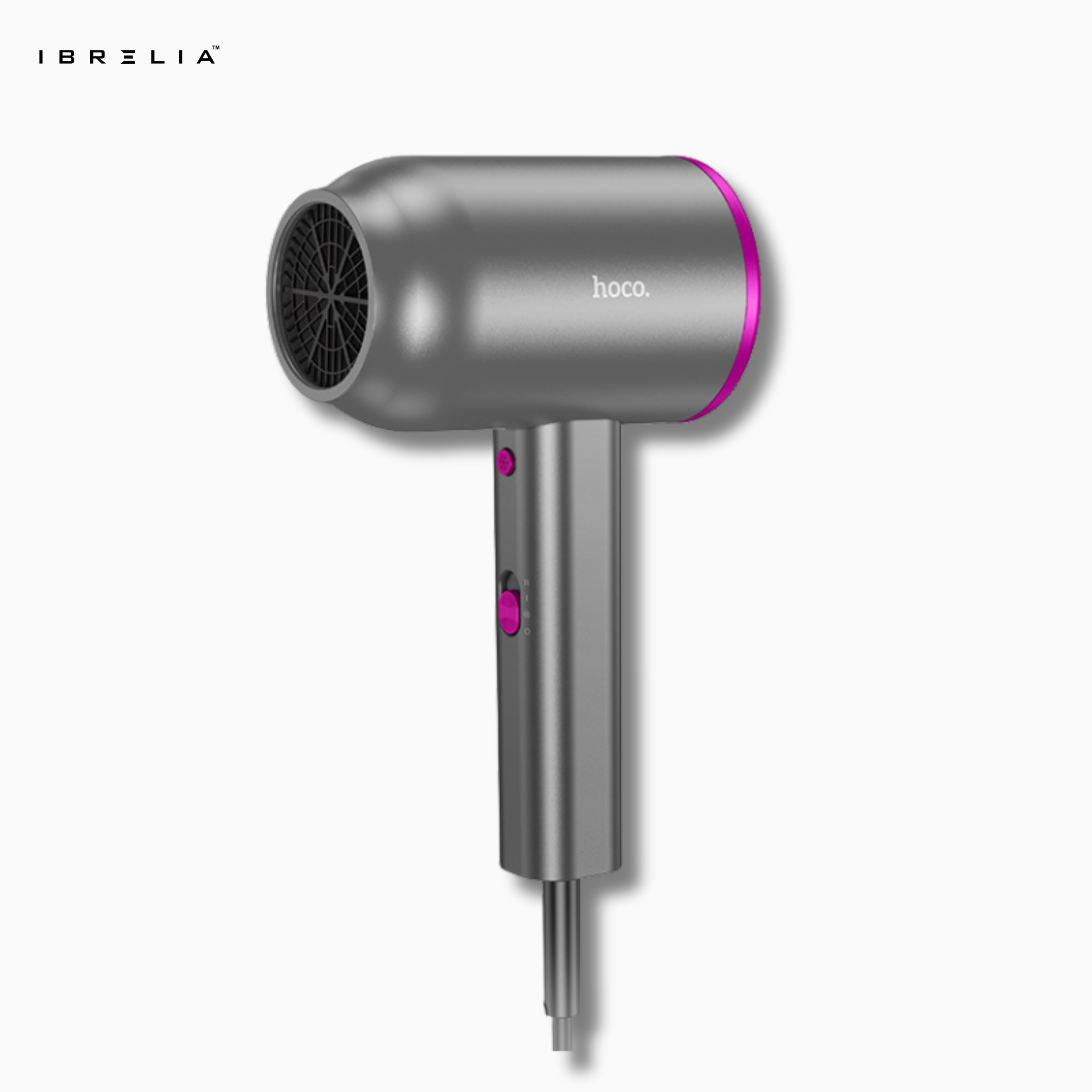 HOCO HP13 Hot & Cold Hair Dryer | Low Noise Portable Dryer | 360° Nozzle | IBRELIA™