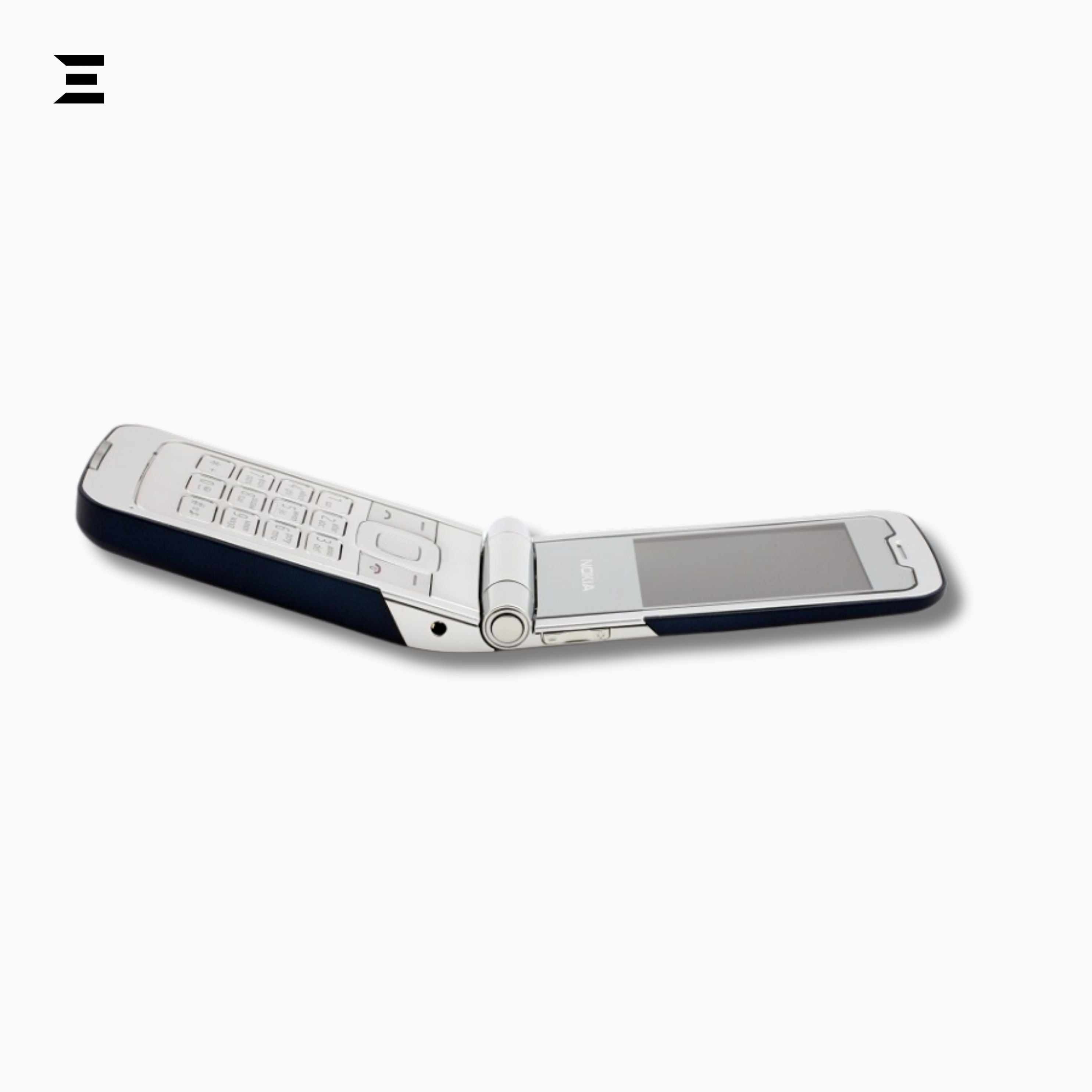 Nokia 7510 Supernova Blue & Silver (Brand New – Only Phone) | Original Nokia Flip Phone | Rare Collector's Edition