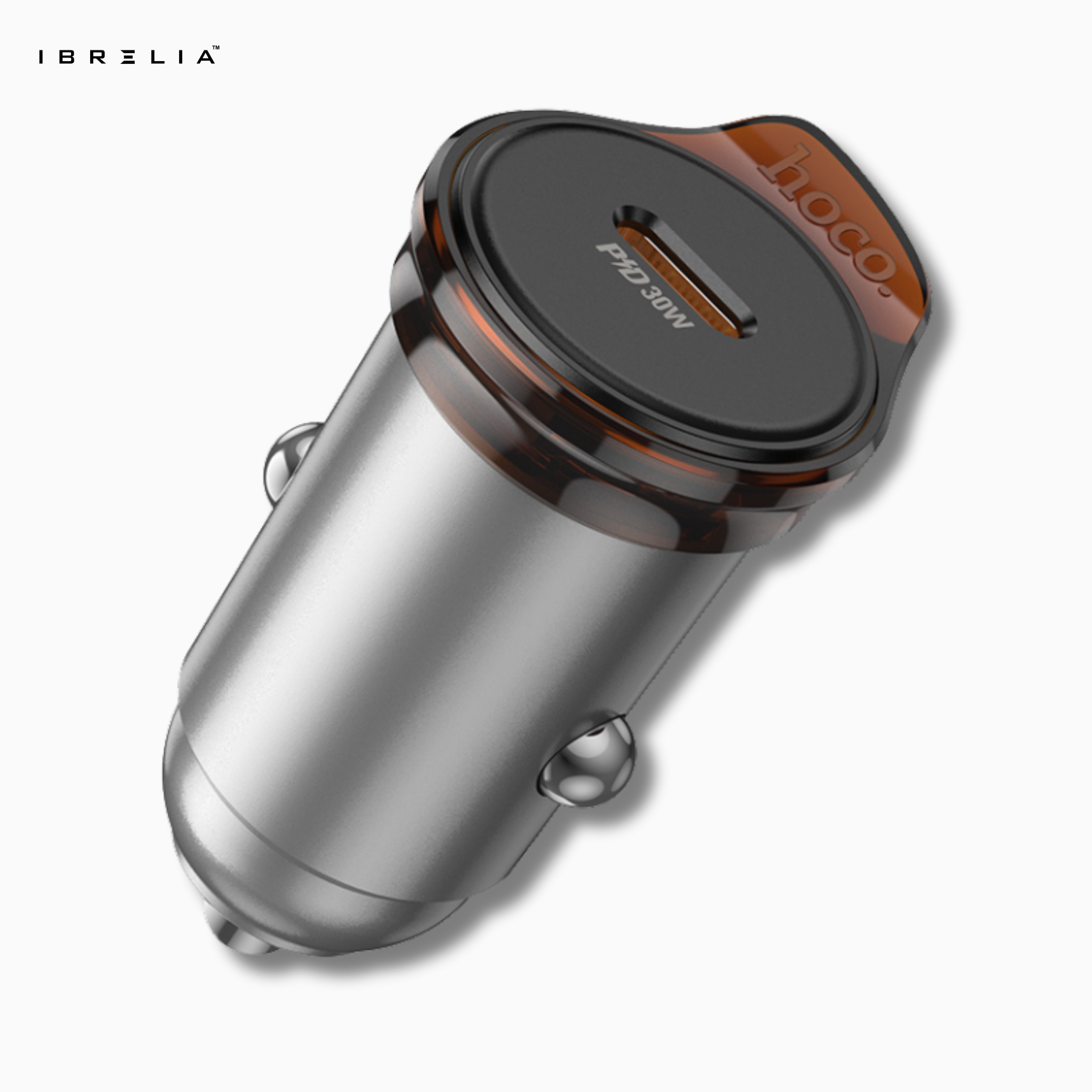 HOCO NZ16 Rigorous PD30W Mini Car Charger | 30W Fast Charging | IBRELIA™