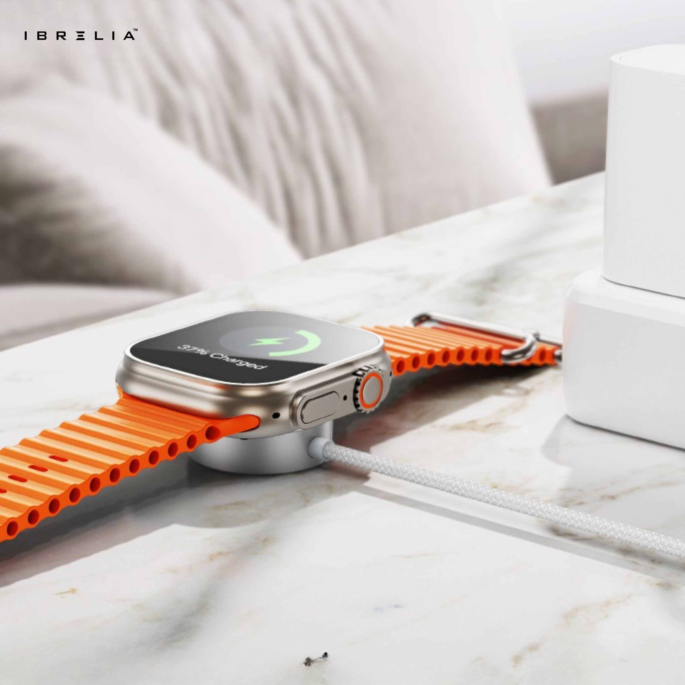 HOCO Magnetic Wireless Watch Charger CW59 – Apple Watch Fast Charging (1–9, SE/SE2, Ultra/Ultra 2) | IBRELIA