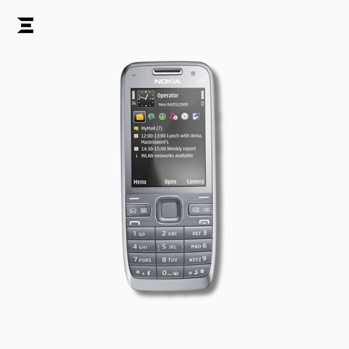 Nokia E52 | Pre-Owned | Original Nokia Business Phone | Handset with Charger