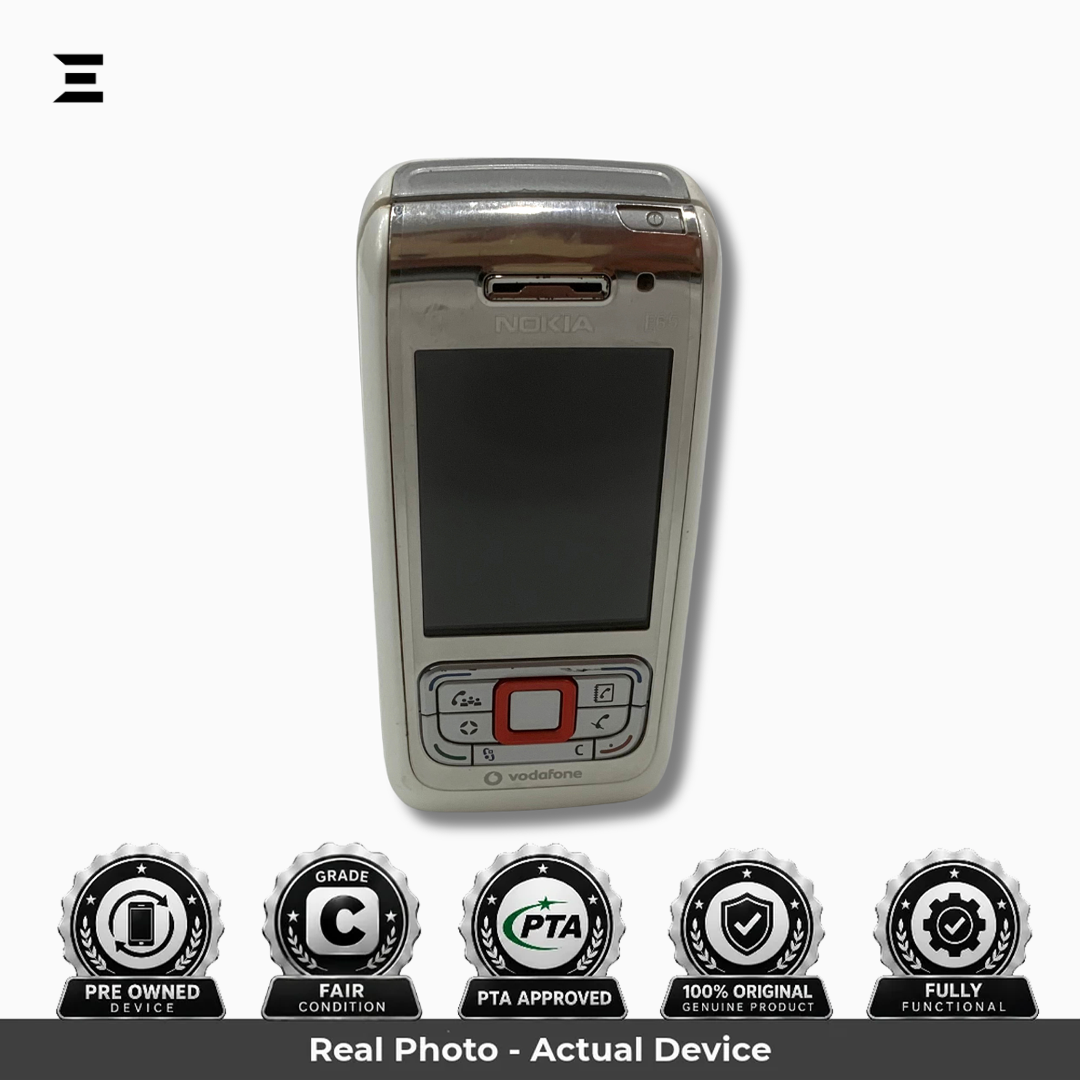 Nokia E65-1 | White | Pre-Owned | Grade A | PTA Approved
