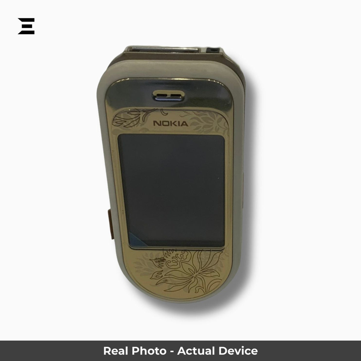 Nokia 7373 | Gold Floral | Brand New | PTA Approved