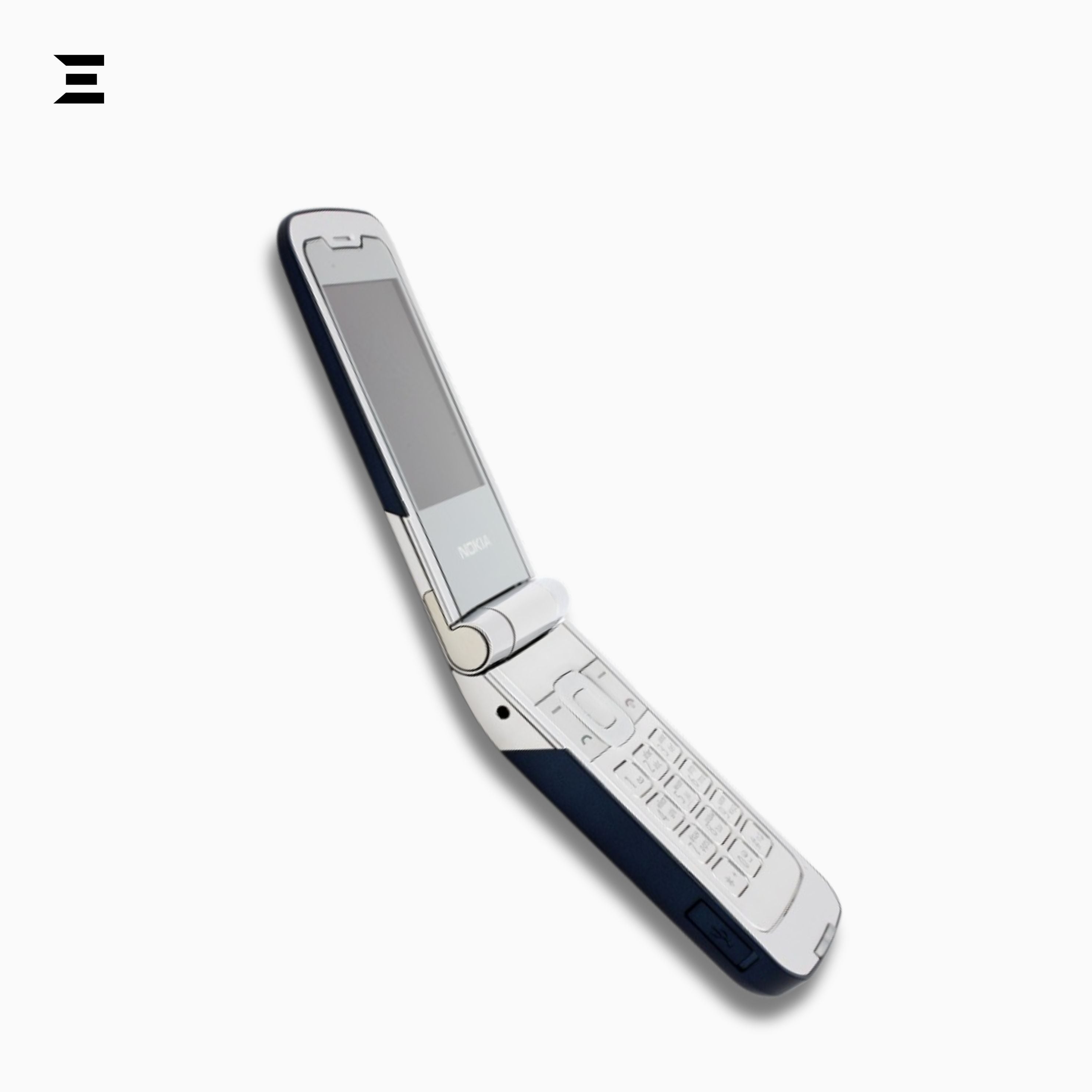 Nokia 7510 Supernova Blue & Silver (Brand New – Only Phone) | Original Nokia Flip Phone | Rare Collector's Edition