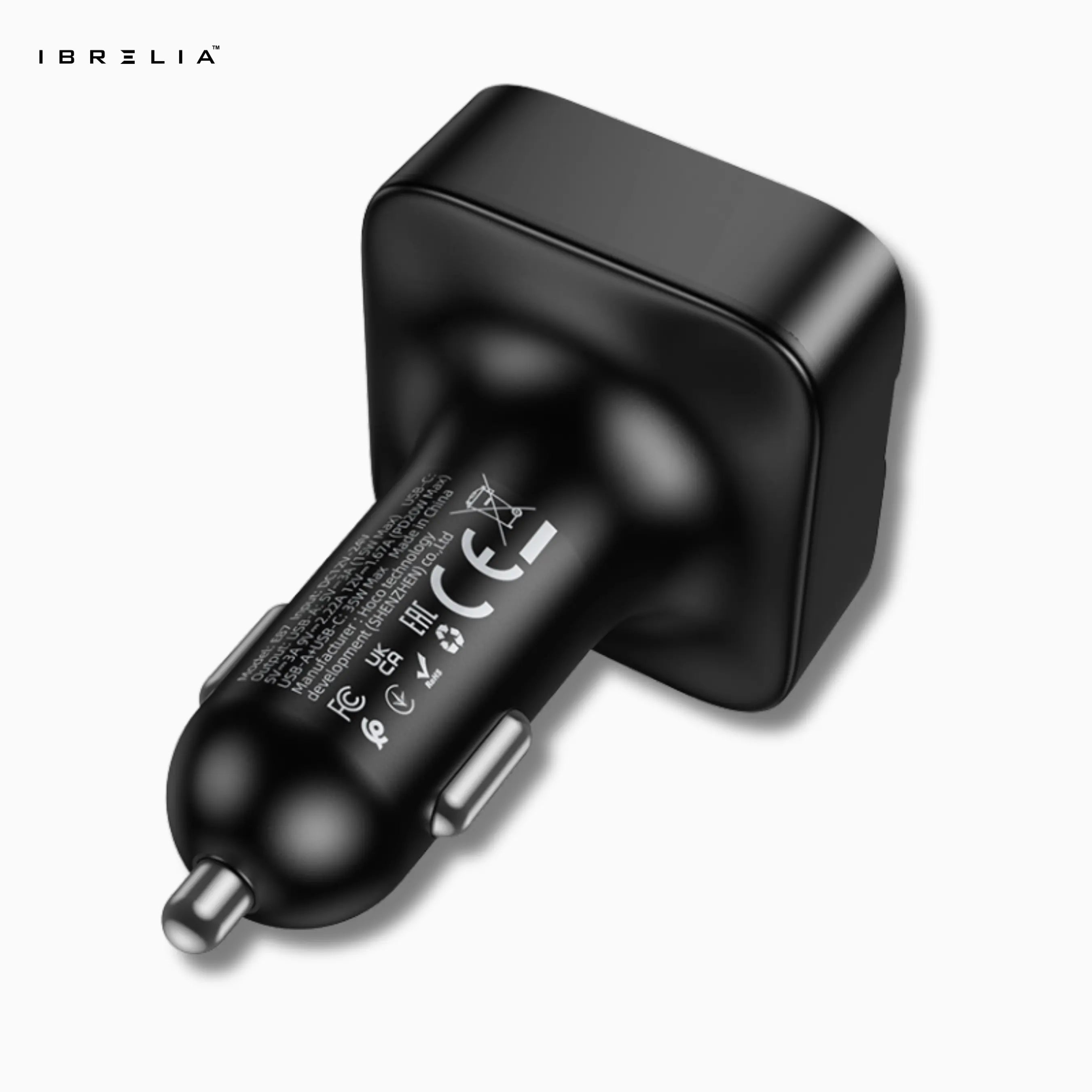 HOCO E87 – 35W High-Power In-Car Wireless FM Transmitter | IBRELIA™ IBRELIA
