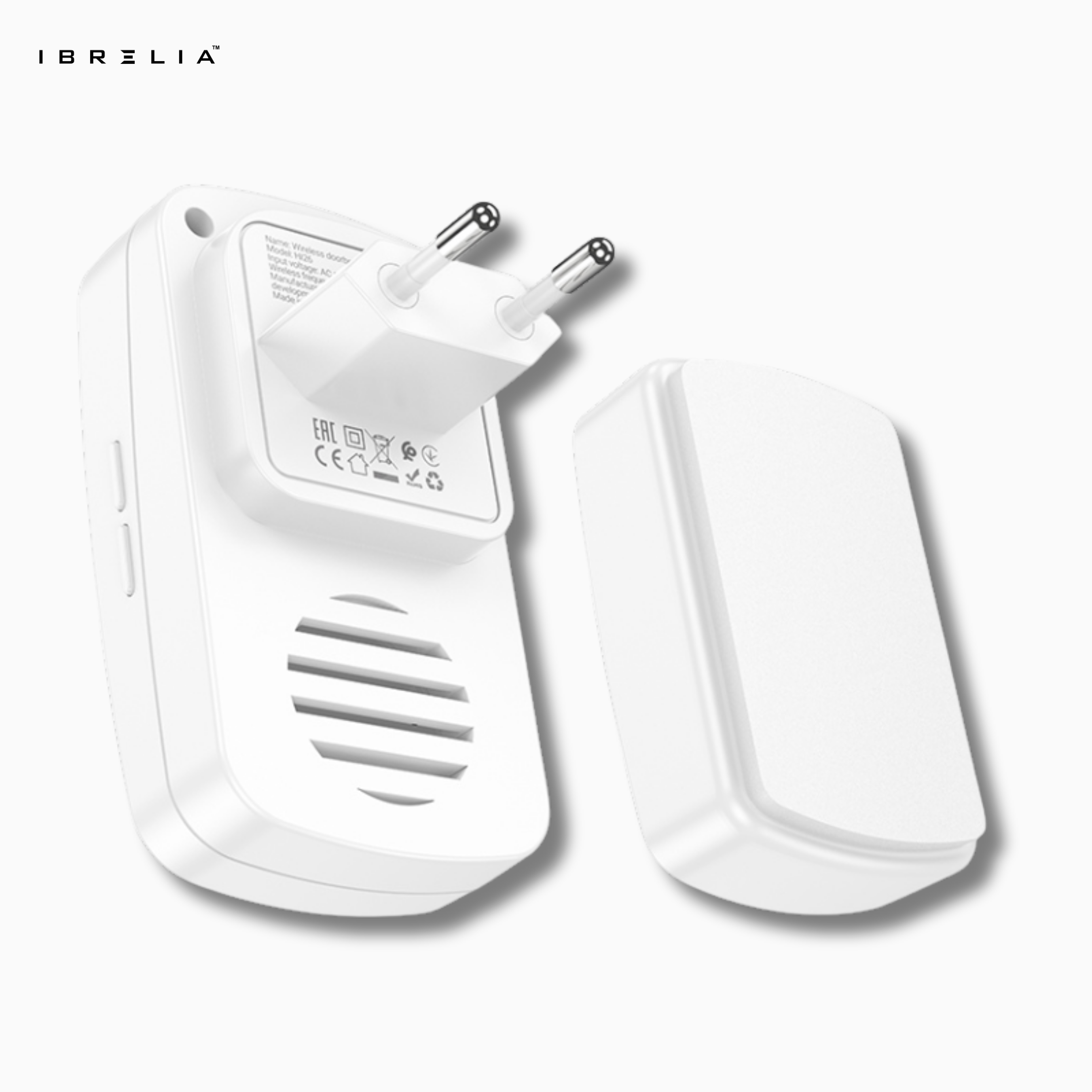 HOCO HI26 Self-Powered Wireless Doorbell Set – Battery-Free Smart Doorbell | IBRELIA™