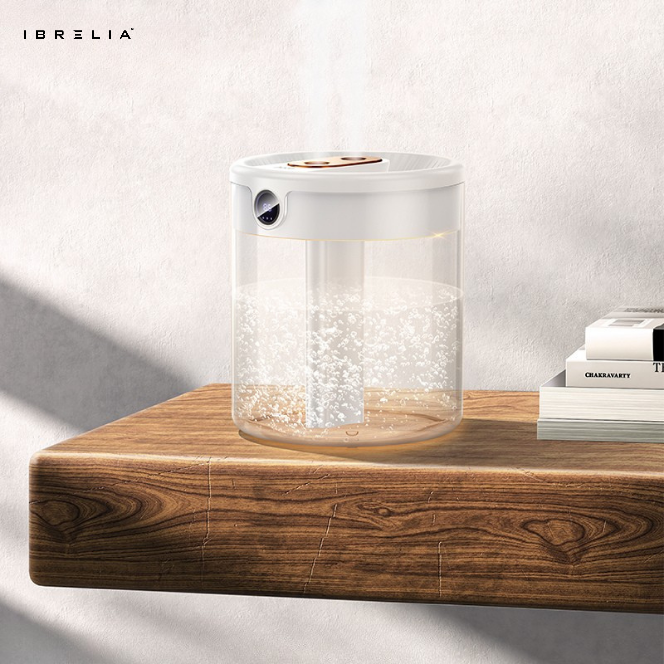 HOCO HX31 – Dual Spray Digital Nano Humidifier (1.4L Tank, Real-Time Humidity Display) – HOCO | IBRELIA™