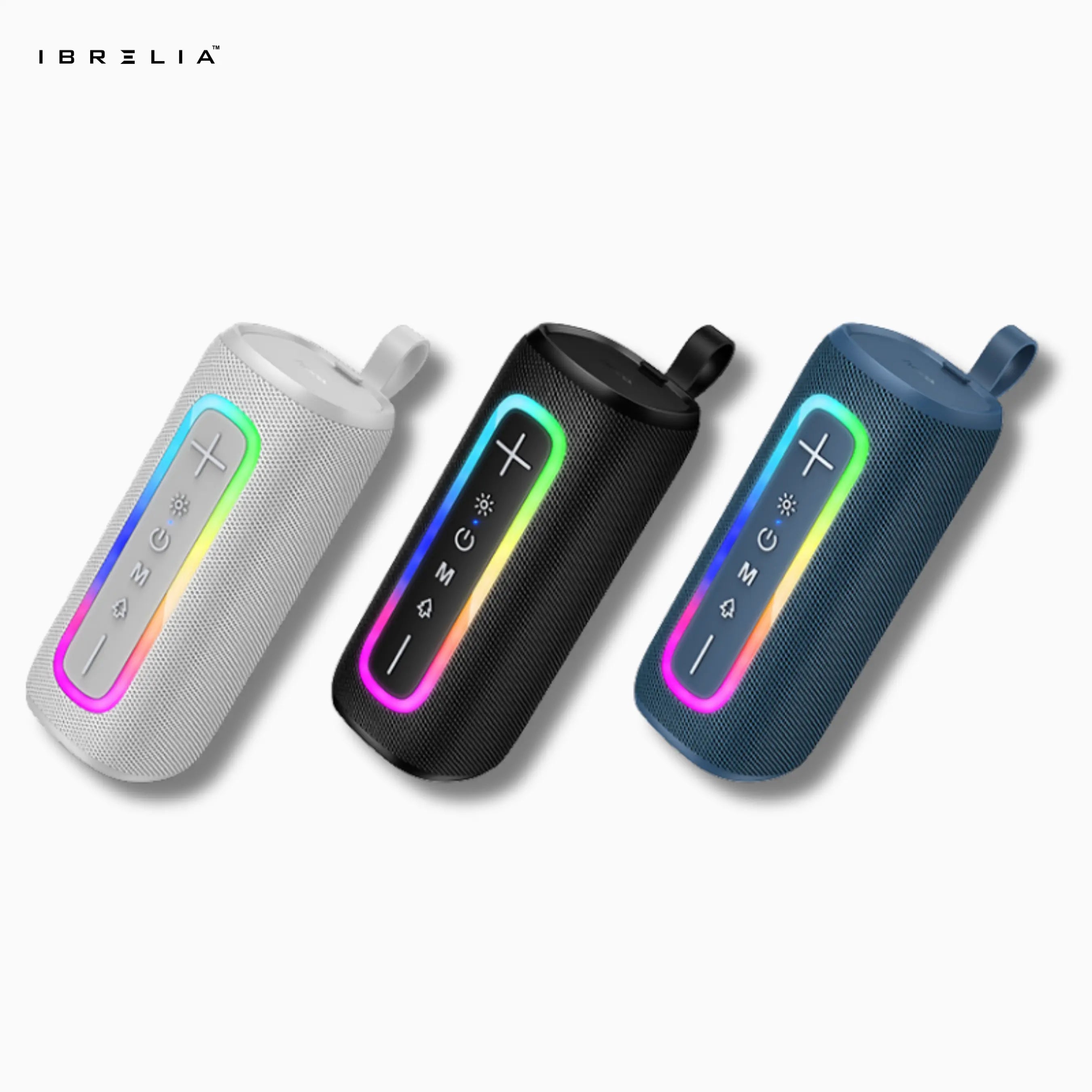 HOCO HC36 Brocade Sports Bluetooth Speaker | 10W Stereo Sound | RGB Lights | Portable Outdoor Speaker | IBRELIA™ IBRELIA