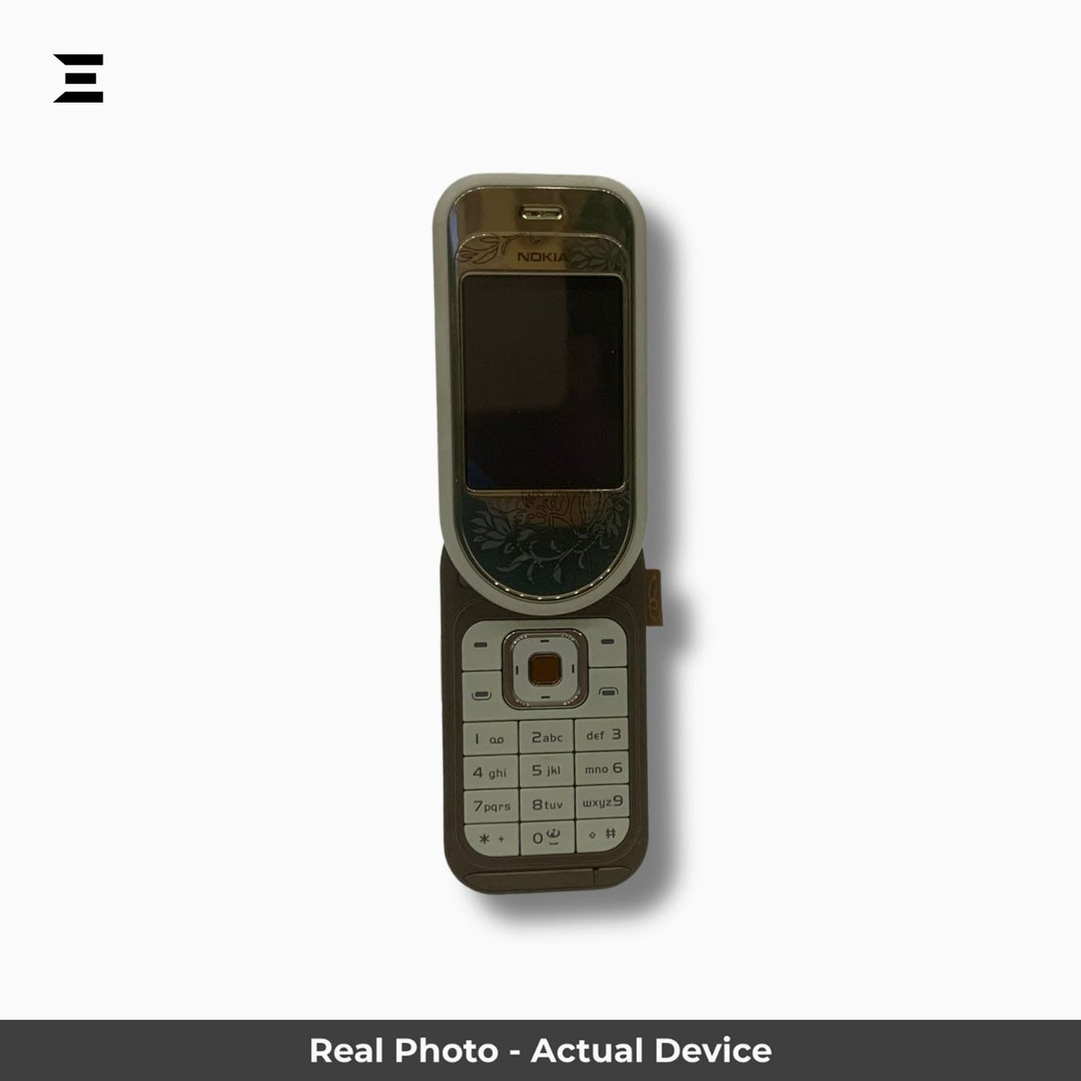 Nokia 7373 | Gold Floral | Brand New | PTA Approved