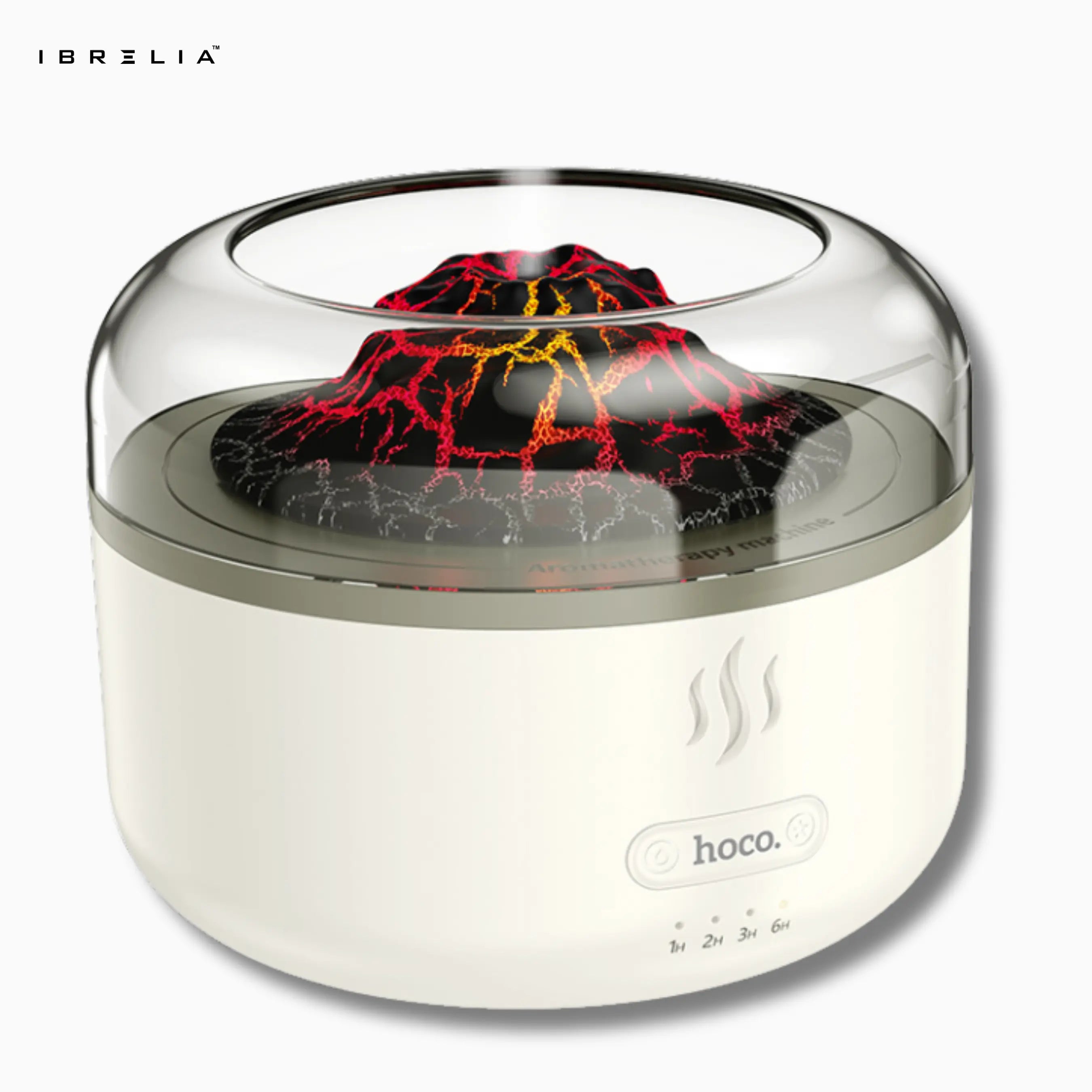 HOCO HX30 – 2-in-1 Ultra-Quiet Ultrasonic Aromatherapy Humidifier (Flame Effect | 160ml Tank) – HOCO | IBRELIA™ IBRELIA