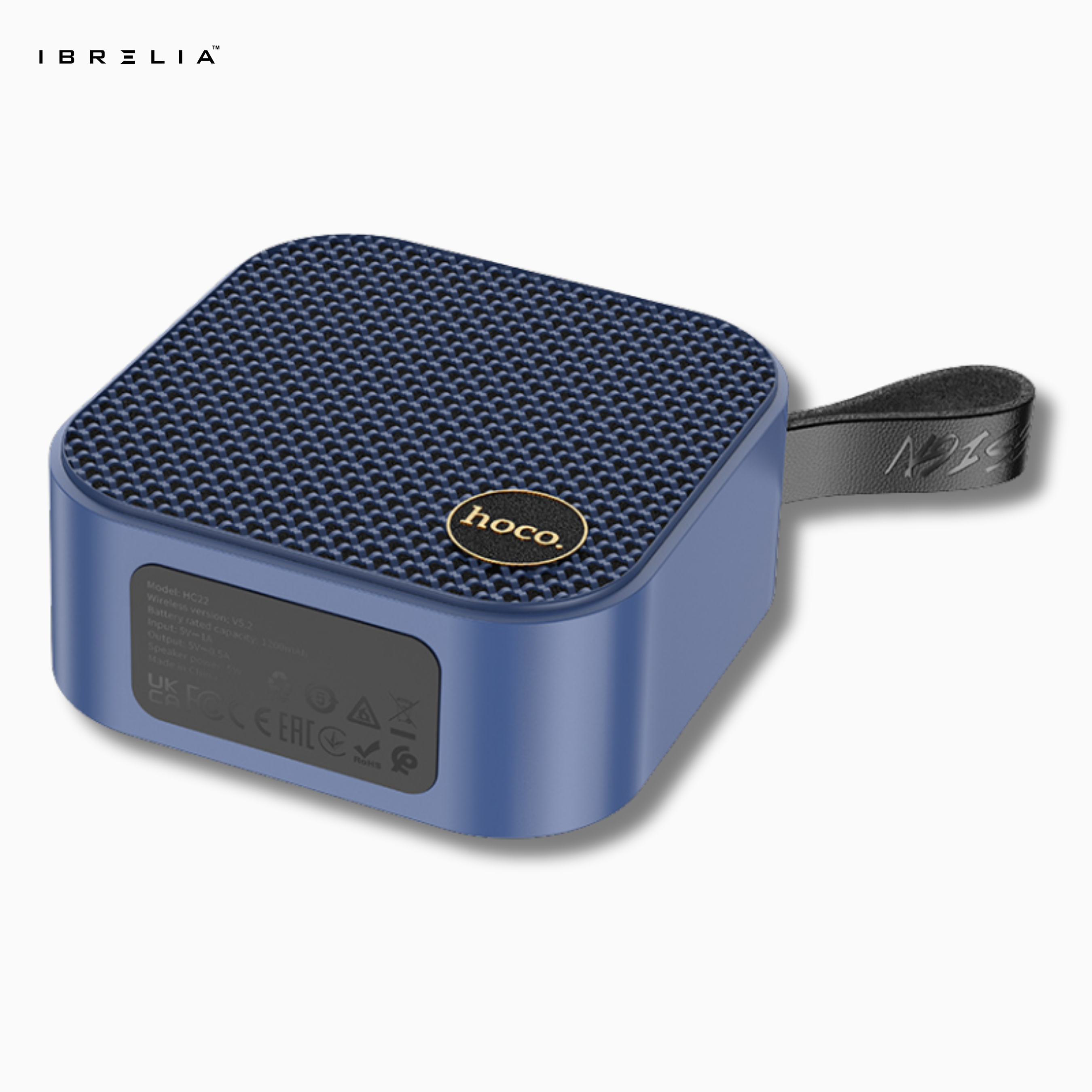 HOCO HC22 Auspicious Mini BT Speaker | TWS Wireless Stereo | 5W Powerful Sound | 4-Hour Playtime | IBRELIA™ IBRELIA