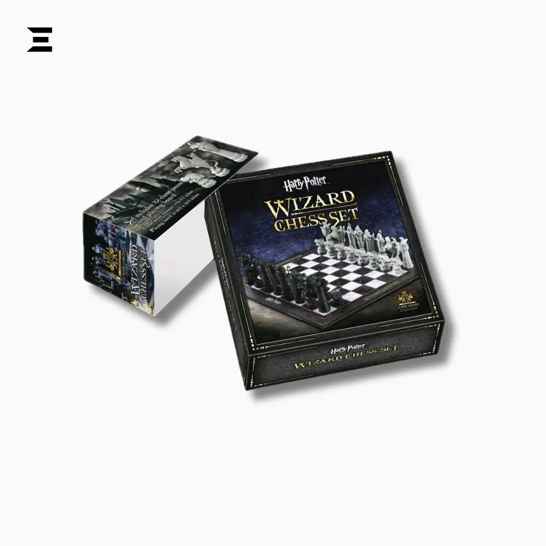 Harry Potter Wizard Chess Set – Official Movie Replica with Detailed Pieces & Board - IBRELIA