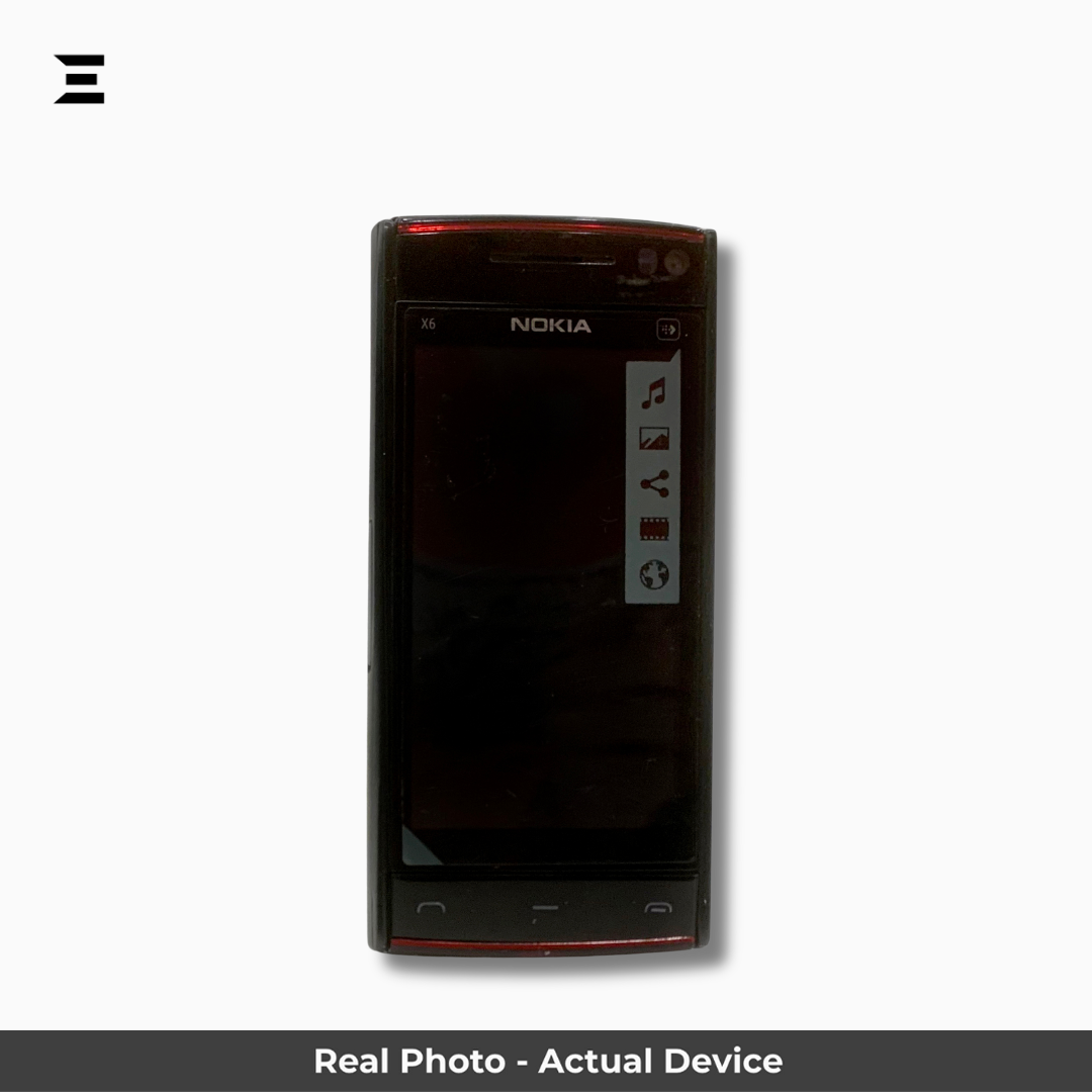 Nokia X6 | Black & Red | Brand New | PTA Approved