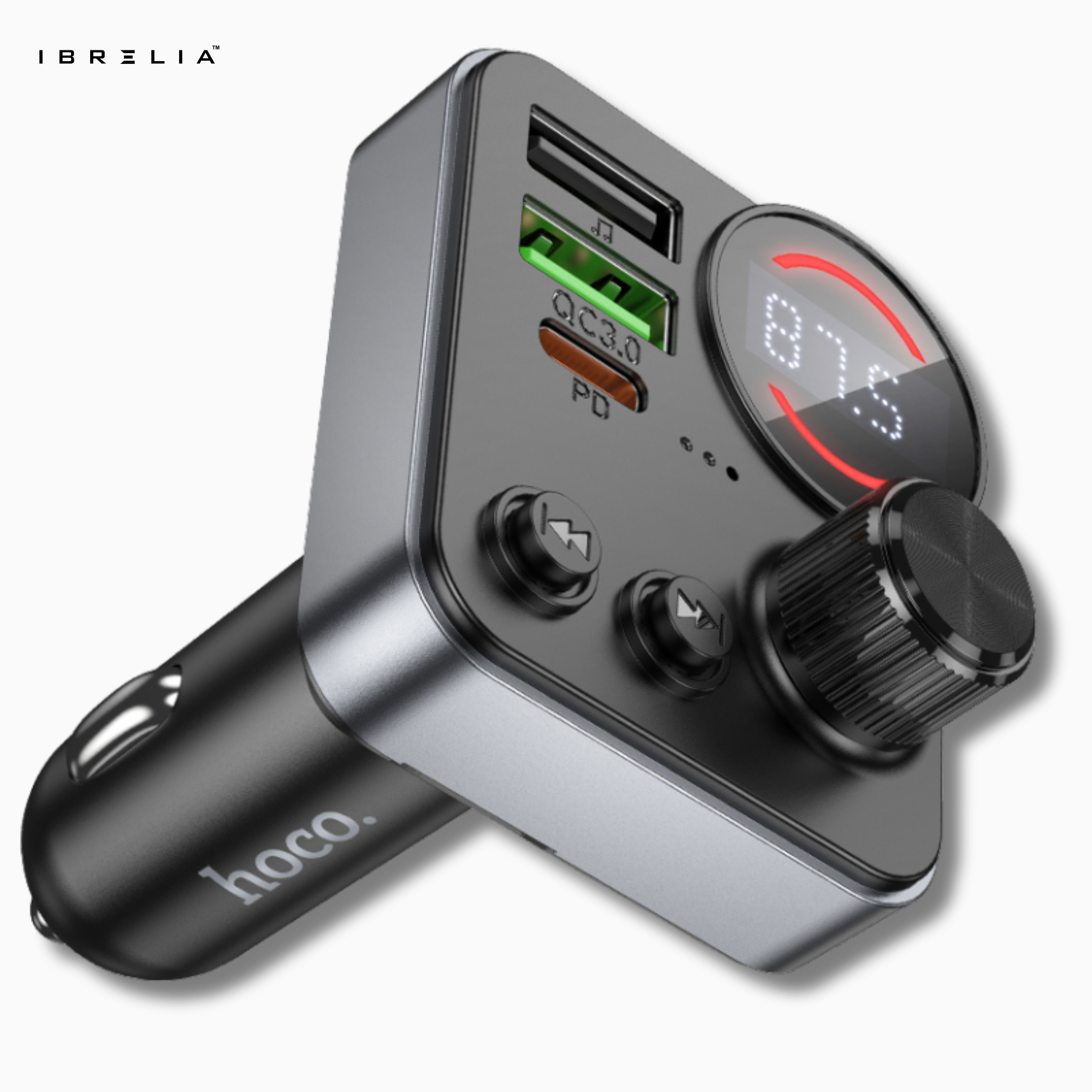 HOCO E86 – 48W High-Power Wireless FM Transmitter | IBRELIA™