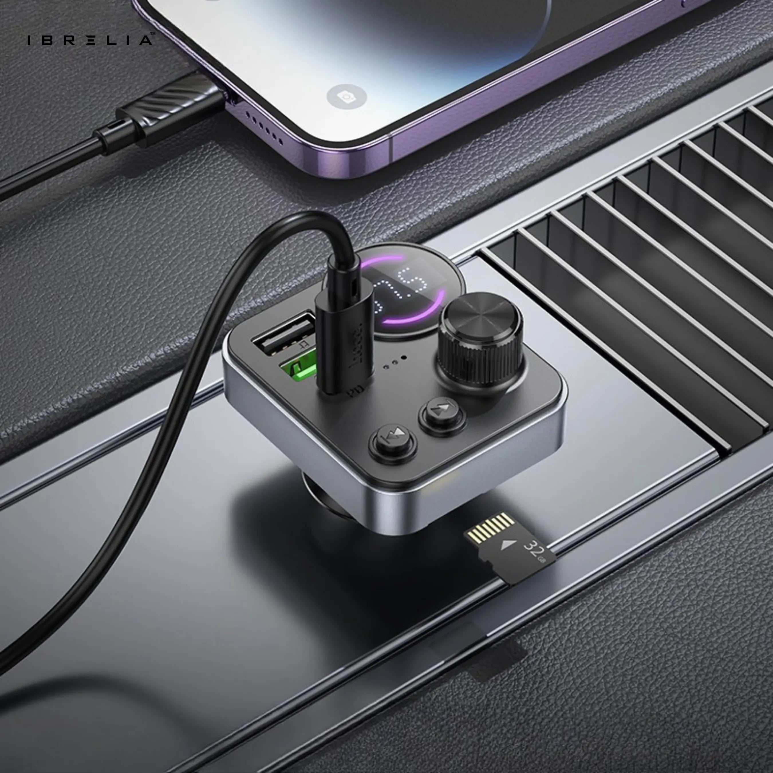 HOCO E86 – 48W High-Power Wireless FM Transmitter | IBRELIA™ IBRELIA