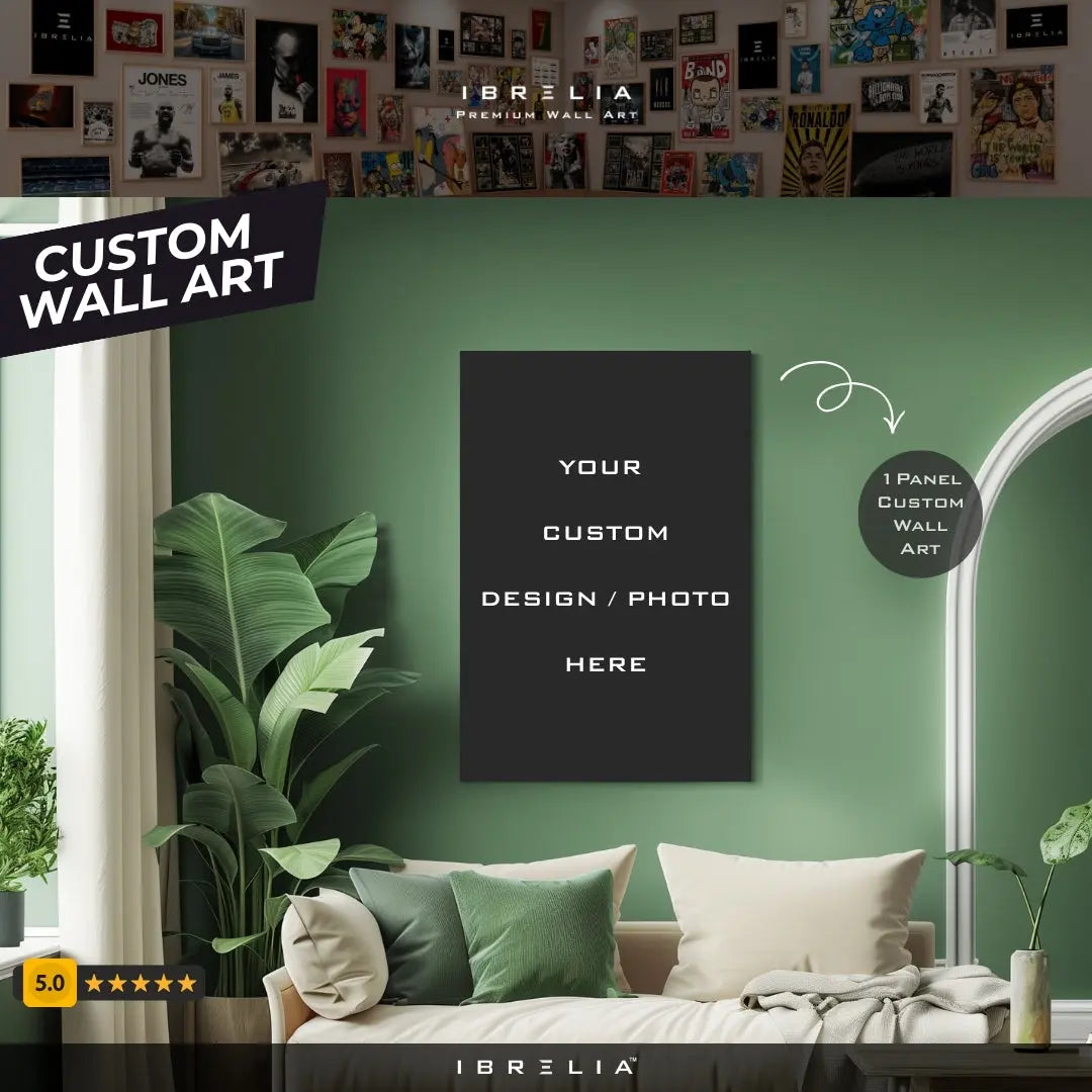 Custom Wall Art – Add Your Own Design | Personalized 4K Ultra Wrap Frame Wall Art in Pakistan | IBRELIA™ IBRELIA