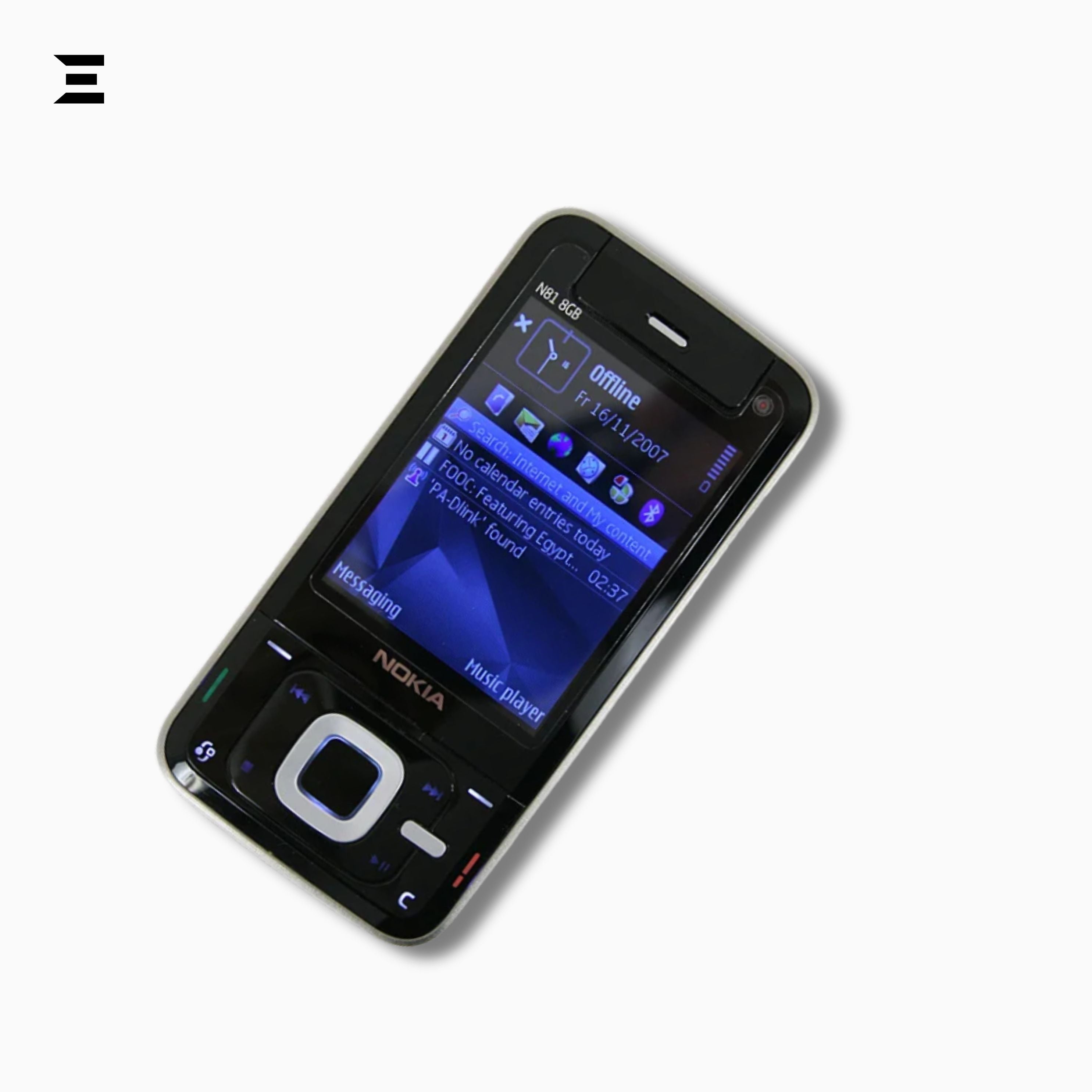 Nokia N81 8GB Black (Brand New – Only Phone) | Original Nokia Nseries Slider Phone | Rare Collector’s Edition