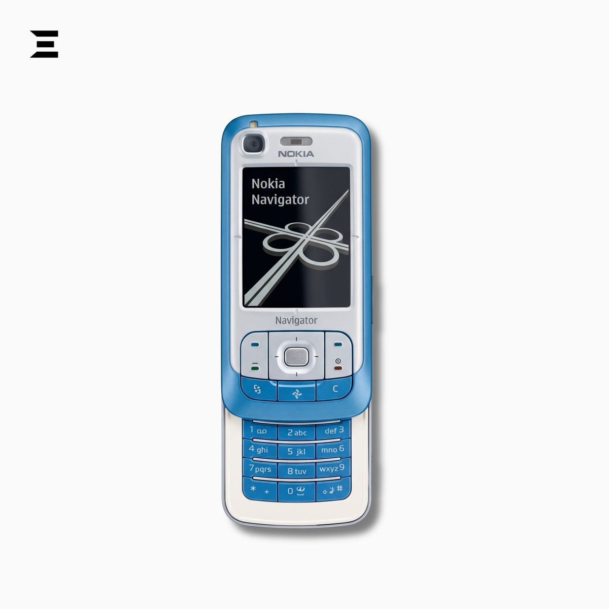 Nokia 6110 Navigator Blue | Brand New Only Phone | 2MP Camera | GPS Navigation | Classic Slider Mobile Phone