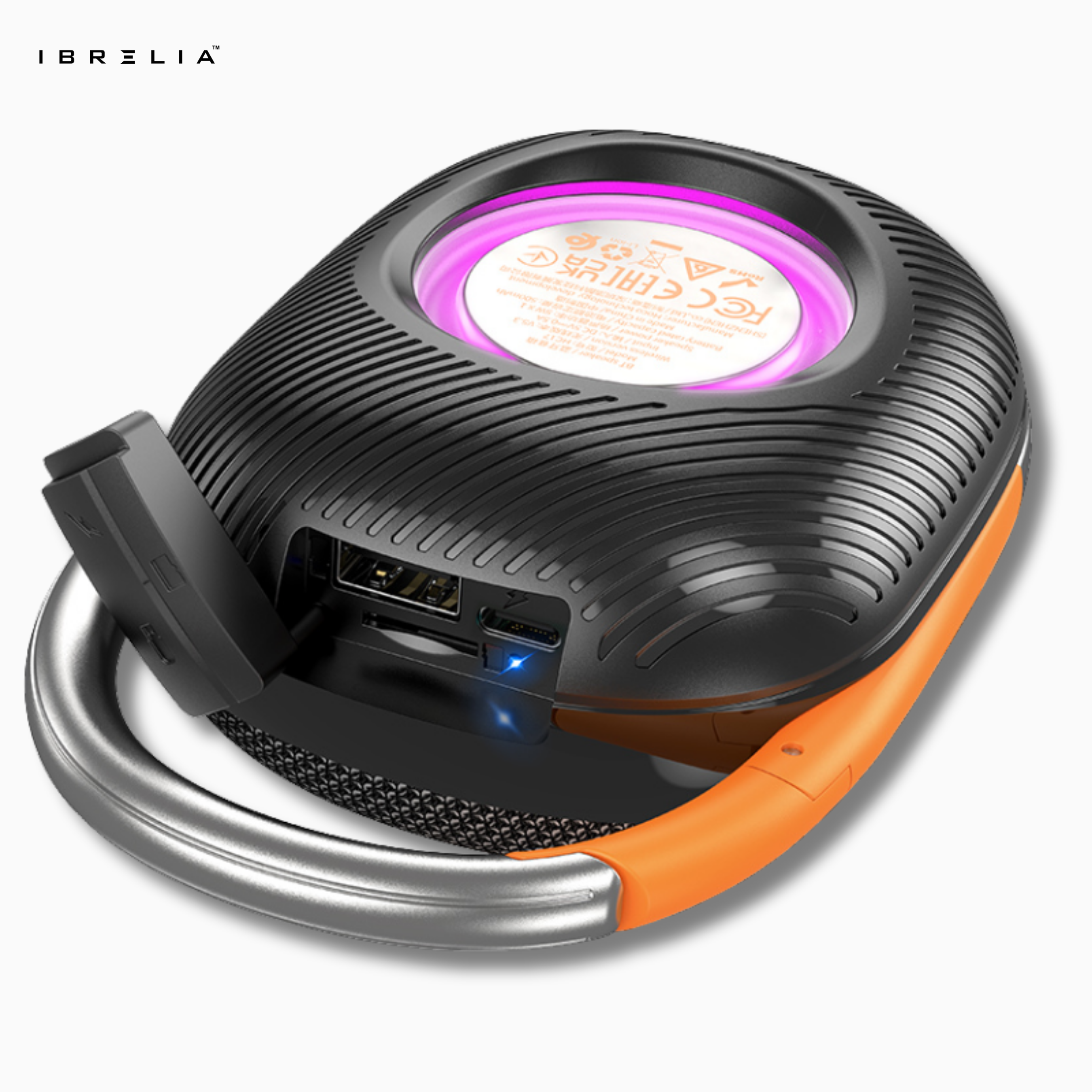 HOCO HC17 Easy Joy Sports BT Speaker | Portable Clip-On Mini Speaker | 5W Power | TWS Support | IBRELIA™ IBRELIA