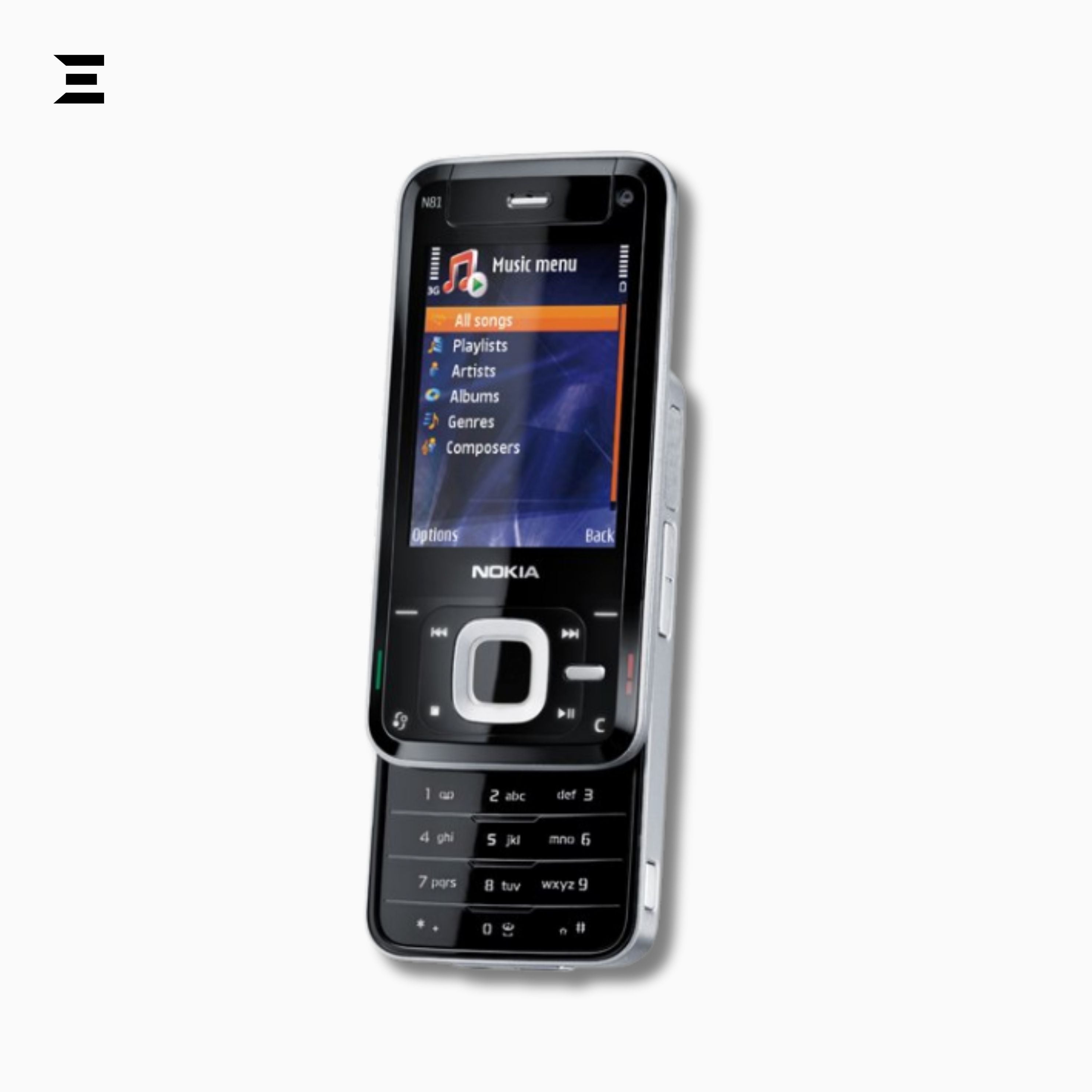 Nokia N81 Black (Brand New – Only Phone) | Original Nokia Nseries Slider Phone | Rare Collector’s Mobile