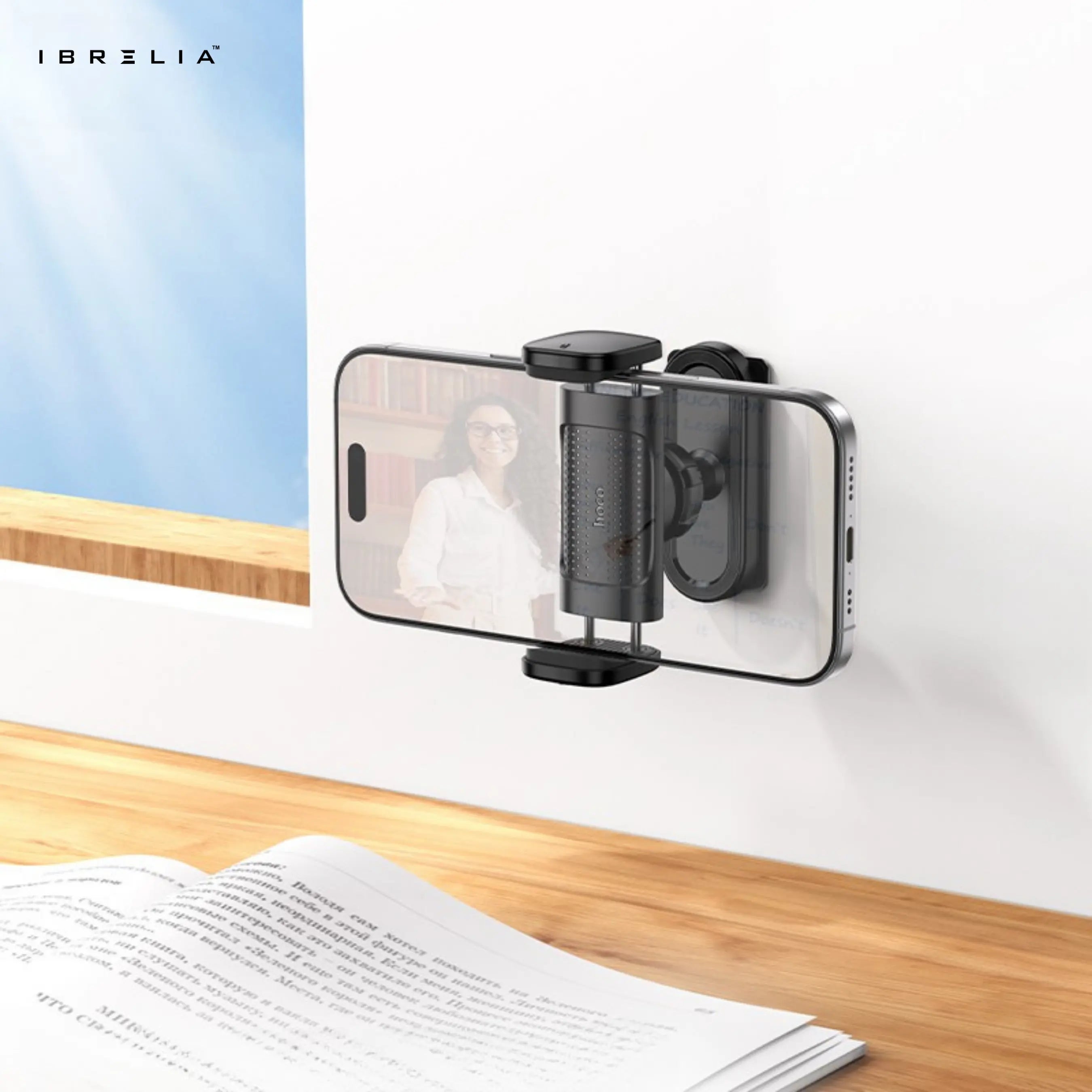 HOCO Clamp Arm Magnetic Plane Stand – Mini & Magnetic Base (HD12) | IBRELIA IBRELIA