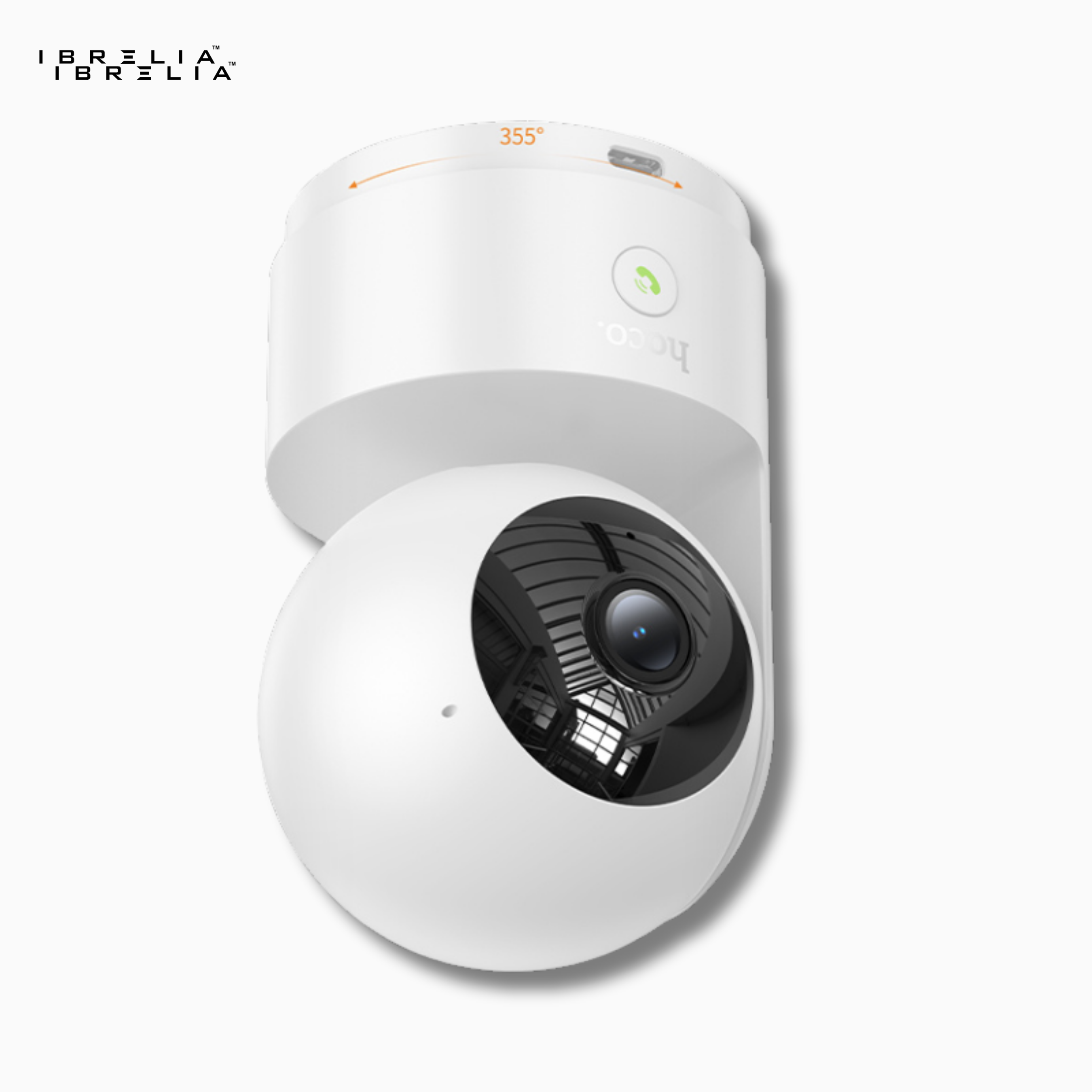 HOCO D8 Indoor Smart PTZ WiFi Camera – 3MP Full HD | IBRELIA™ IBRELIA