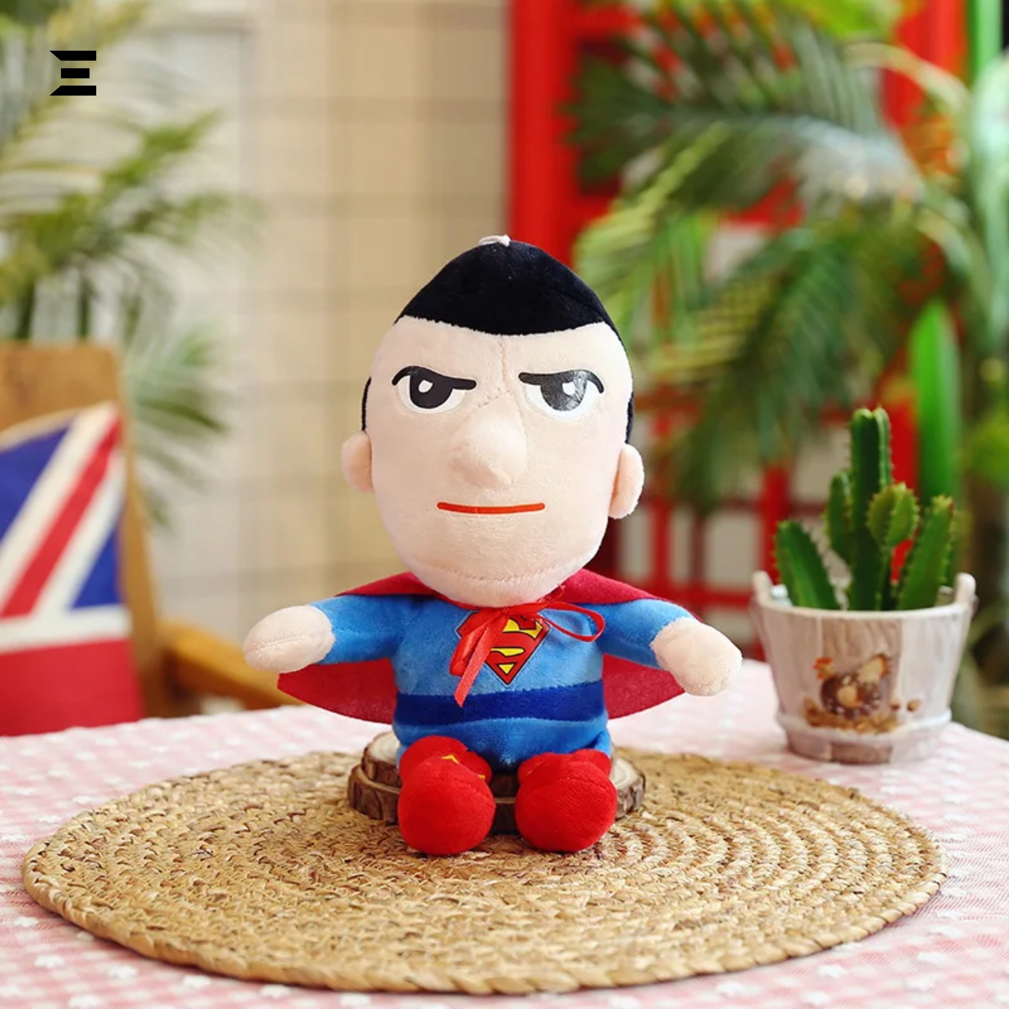Superman Plush Soft Toy 12 Inch Superhero Cushion Doll | Kids Collectible Toy | IBRELIA™ IBRELIA