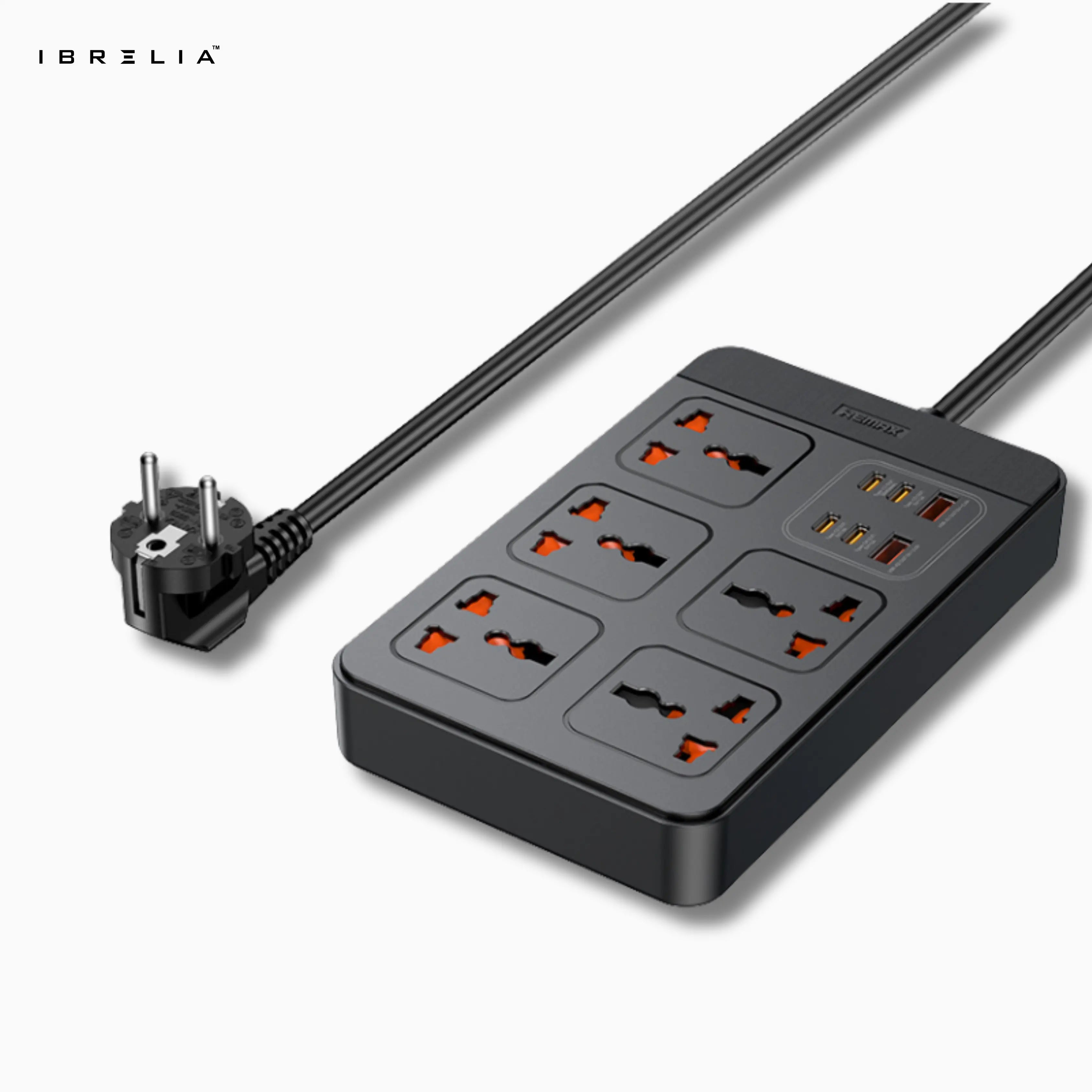 REMAX Kiddy 30W 2A4C Power Strip RP-U195 (EU) | IBRELIA™ IBRELIA