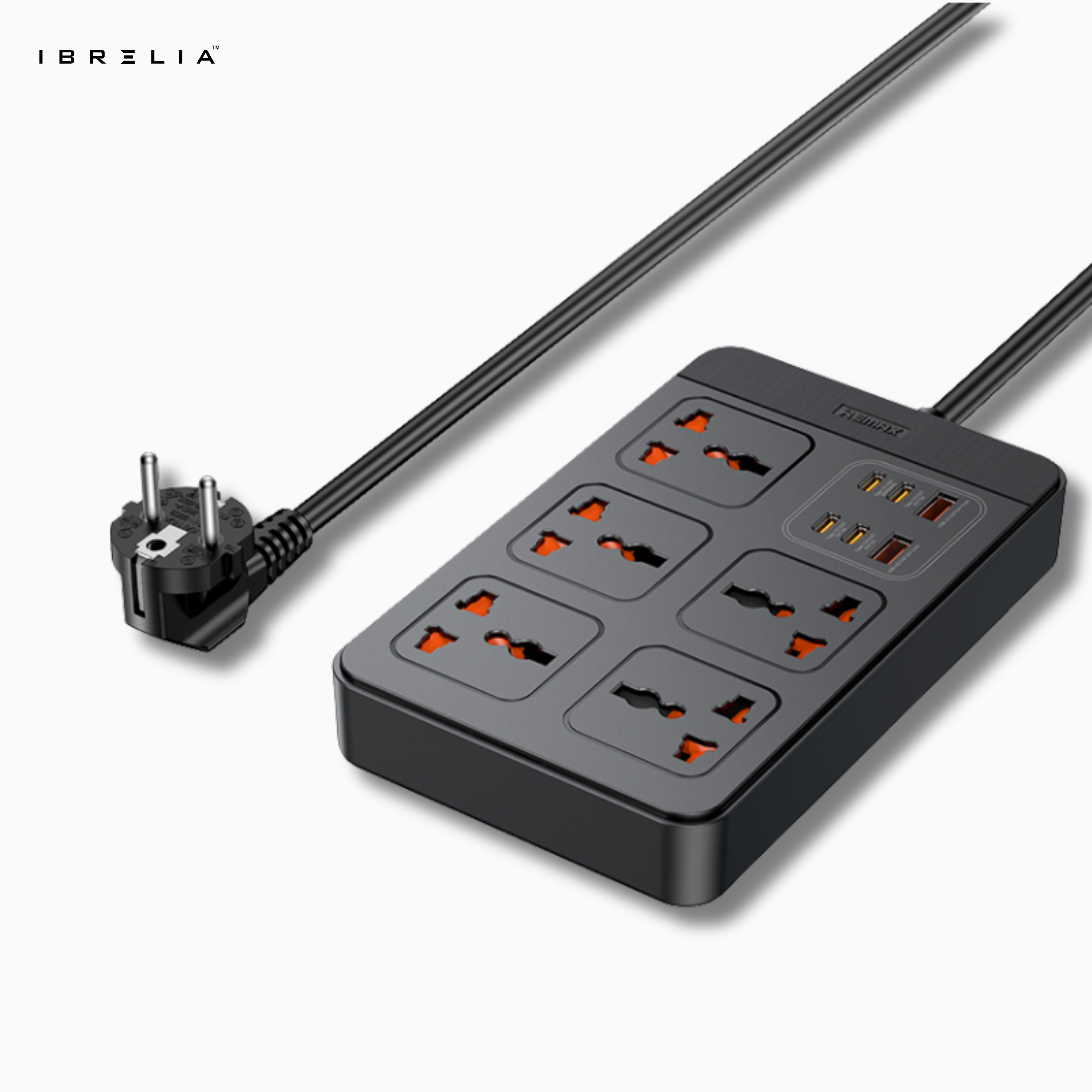 REMAX Kiddy 30W 2A4C Power Strip RP-U195 (EU) | IBRELIA™ IBRELIA