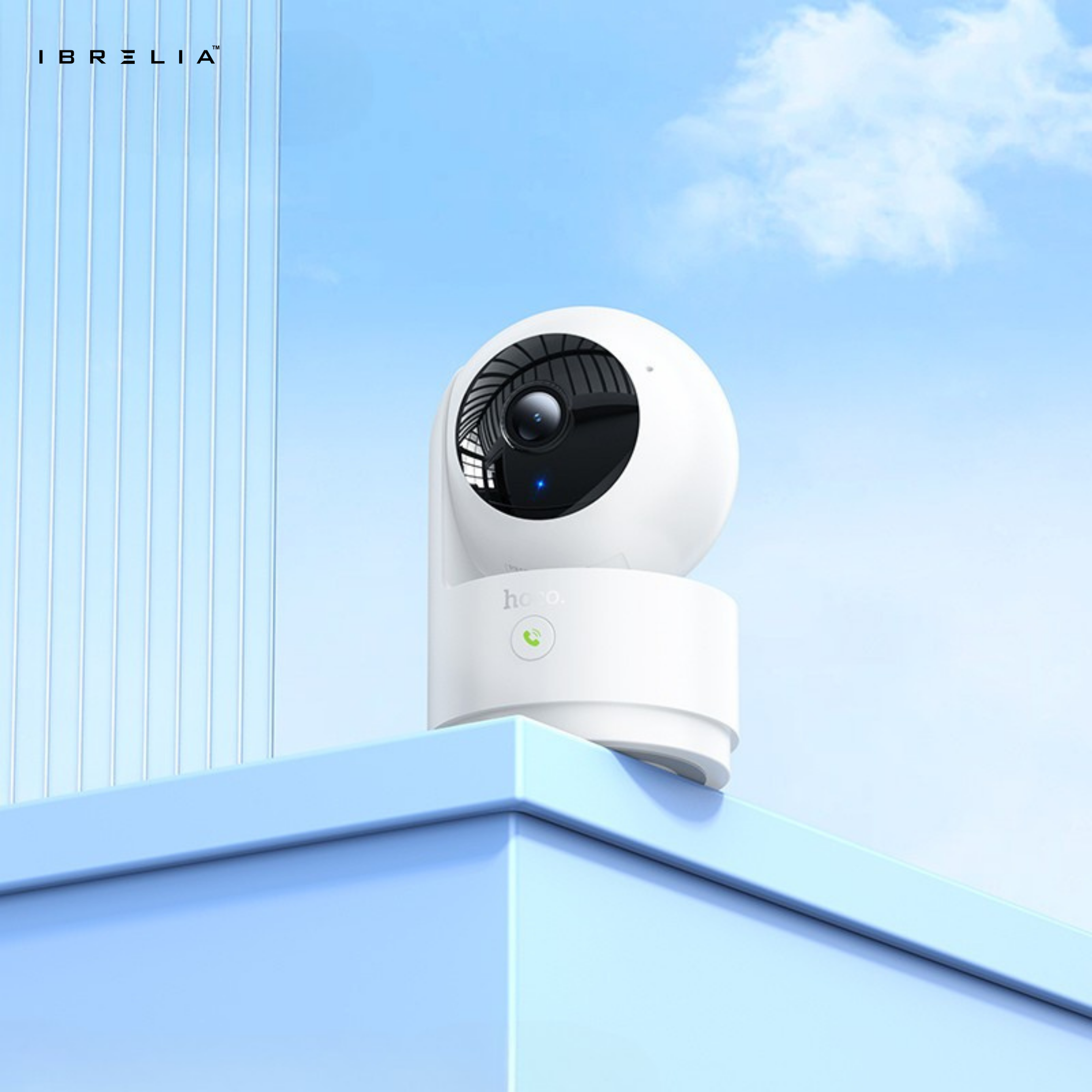 HOCO D8 Indoor Smart PTZ WiFi Camera – 3MP Full HD | IBRELIA™ IBRELIA